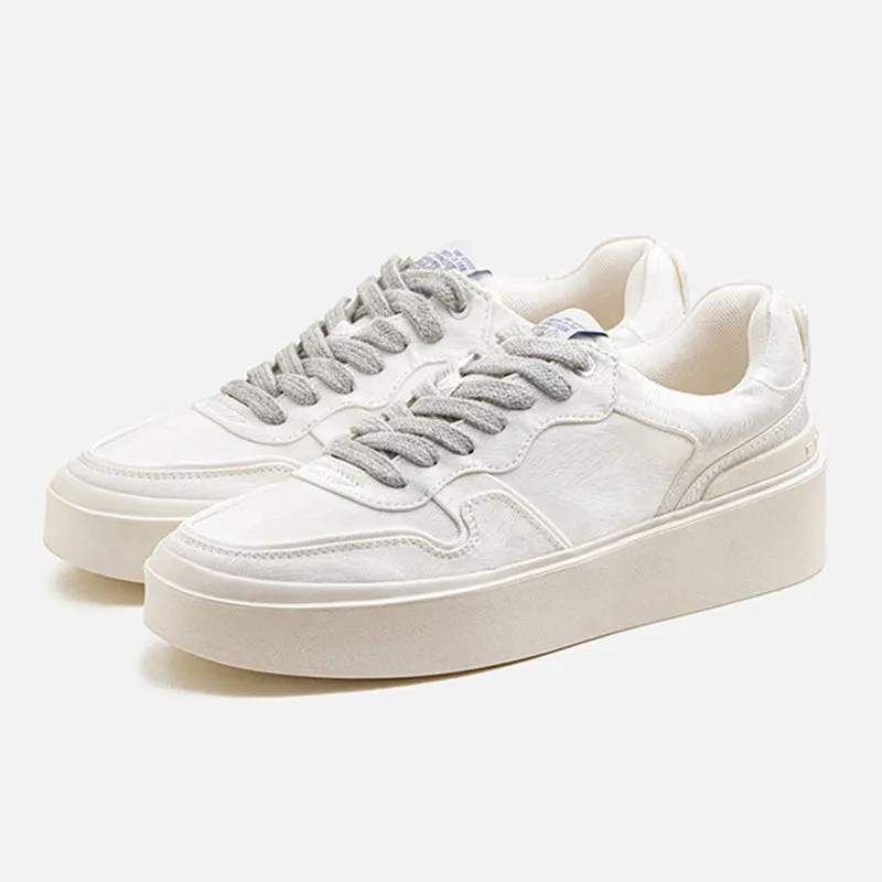 Scarpe da skate in tela casual moda minimalista da uomo