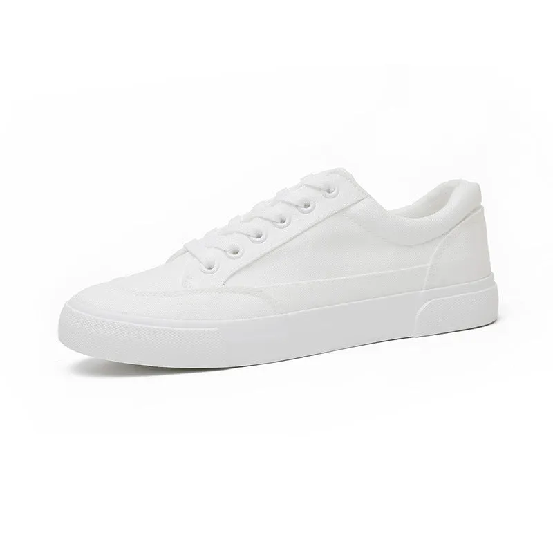 Scarpe da uomo in tela casual piatte pure minimaliste