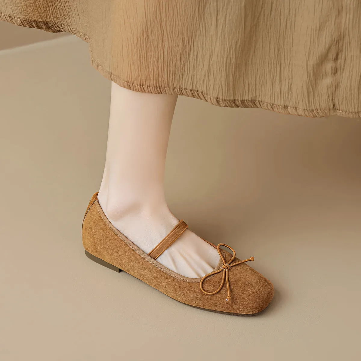 Scarpe piatte morbide minimaliste da donna
