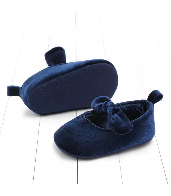 Scarpette e fascia velluto Baby