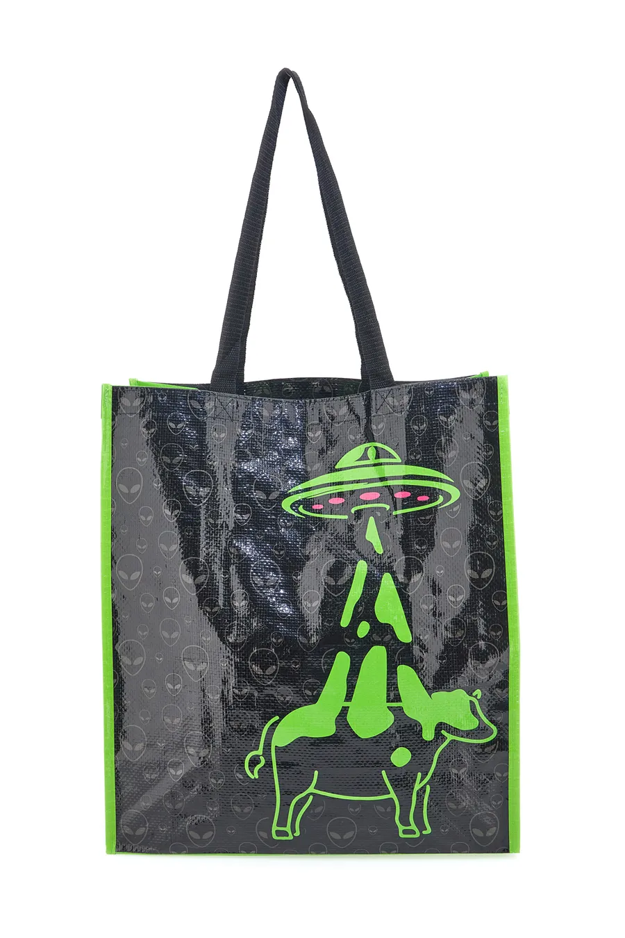 Shopper Pittarello Nero Verde Mucca Ufo