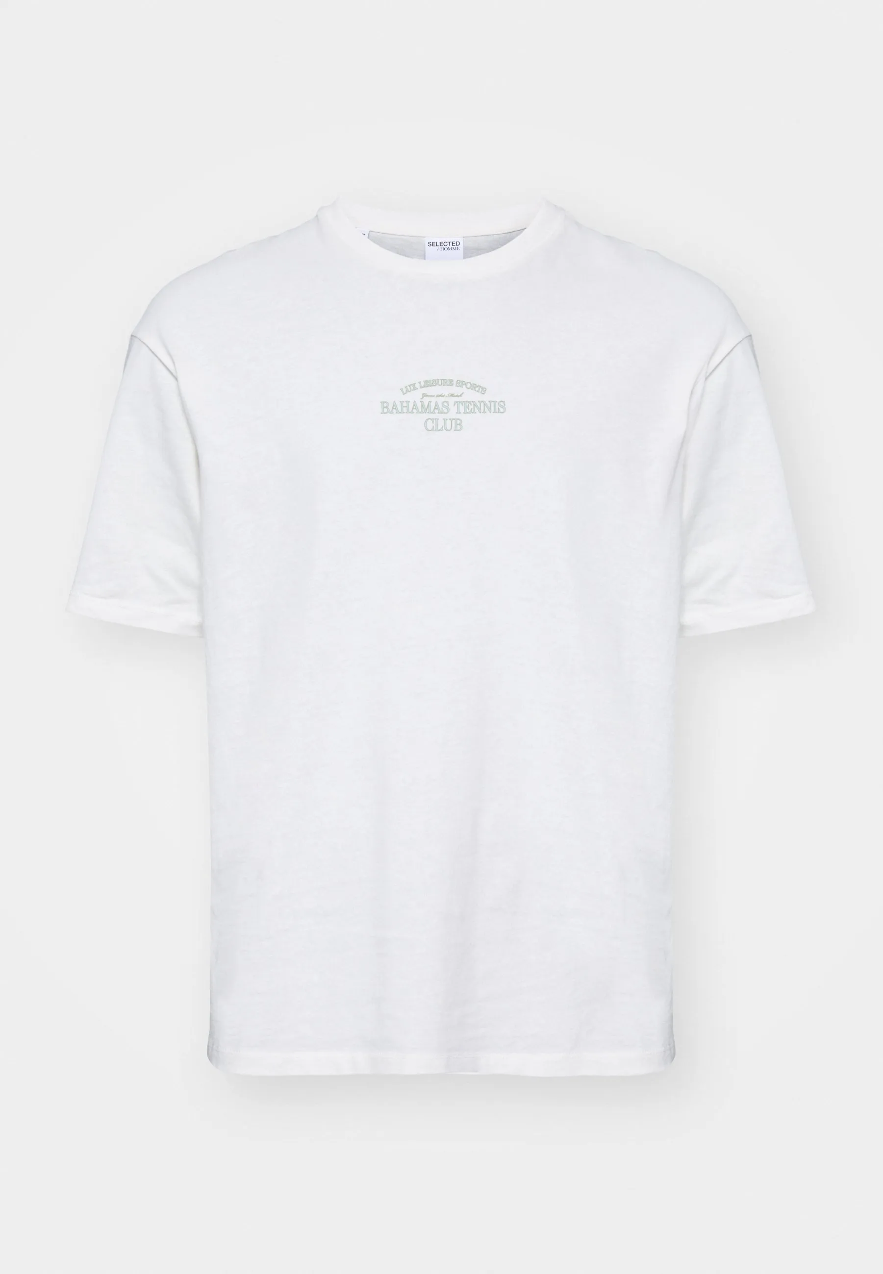 SLHLOOSE TENNIS CLUB TEE - T-shirt con stampa