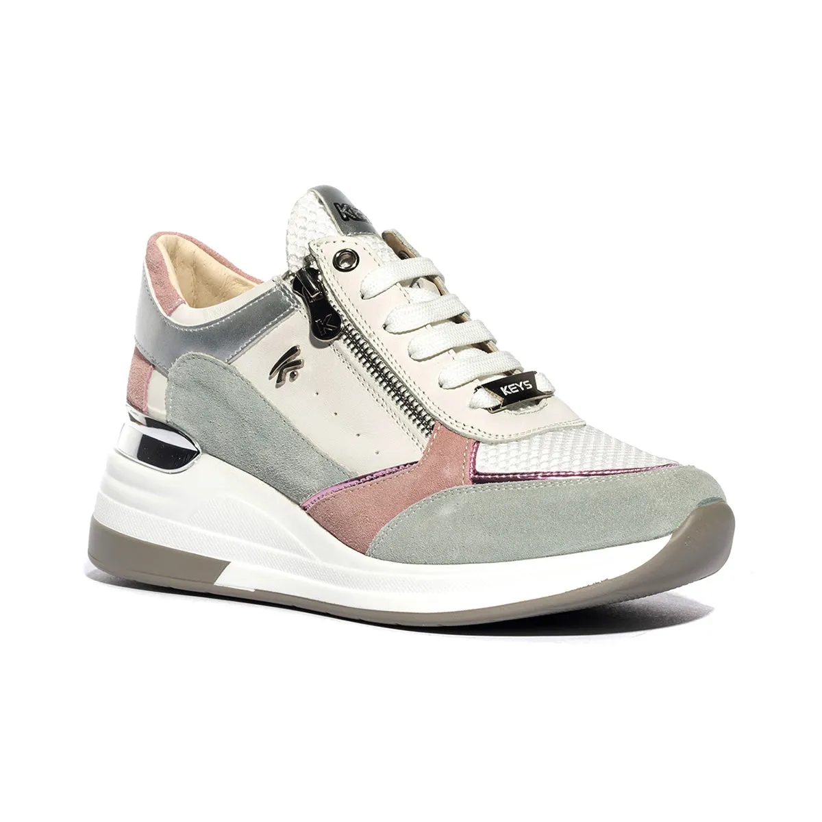 Sneakers Keys K9026 Verdi Rosa