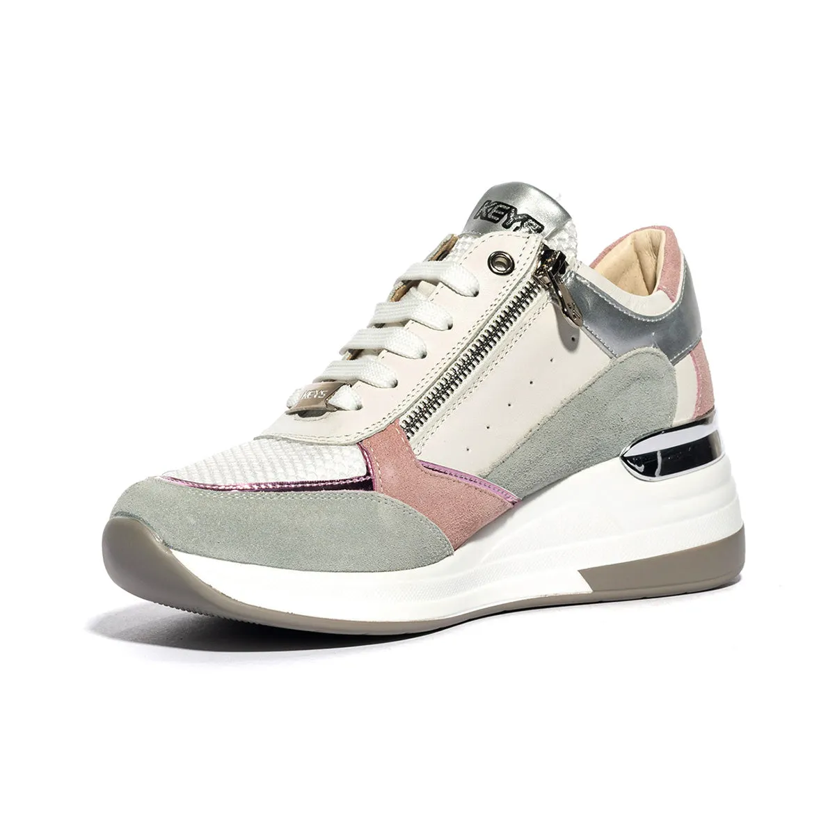 Sneakers Keys K9026 Verdi Rosa
