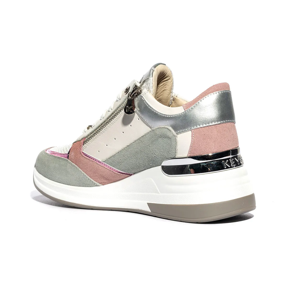Sneakers Keys K9026 Verdi Rosa