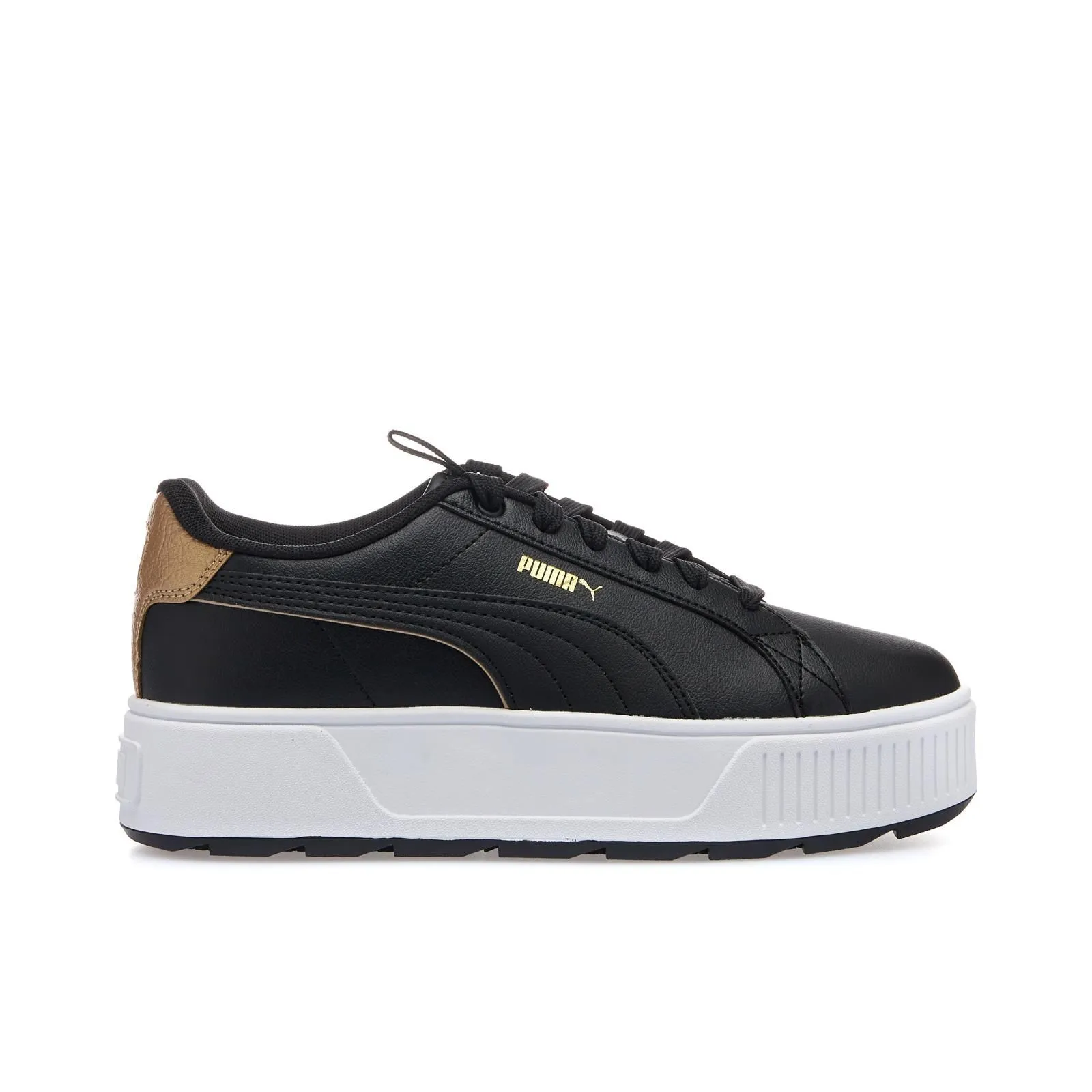Sneakers nere tennis con platform da donna karmen pop up metallics