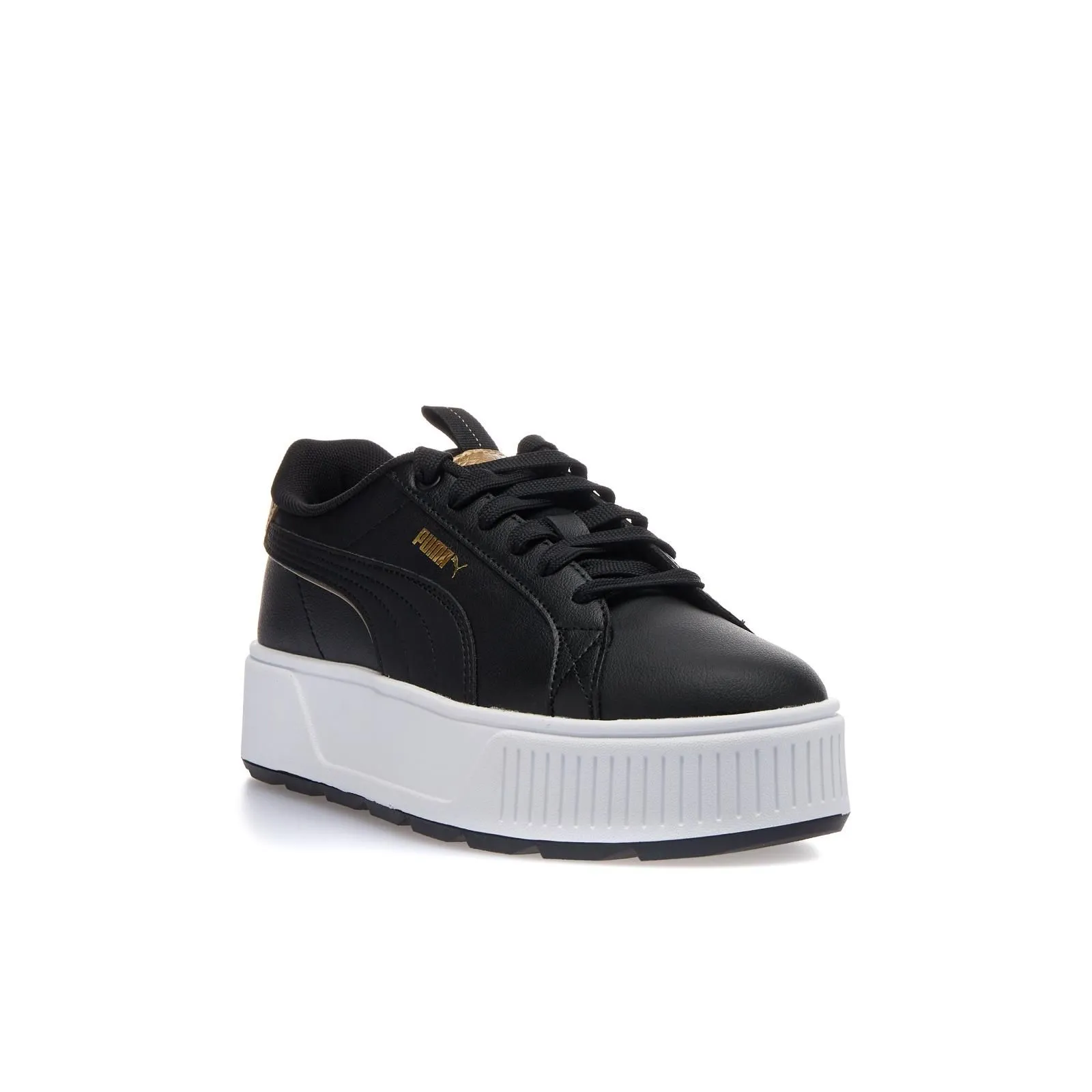 Sneakers nere tennis con platform da donna karmen pop up metallics