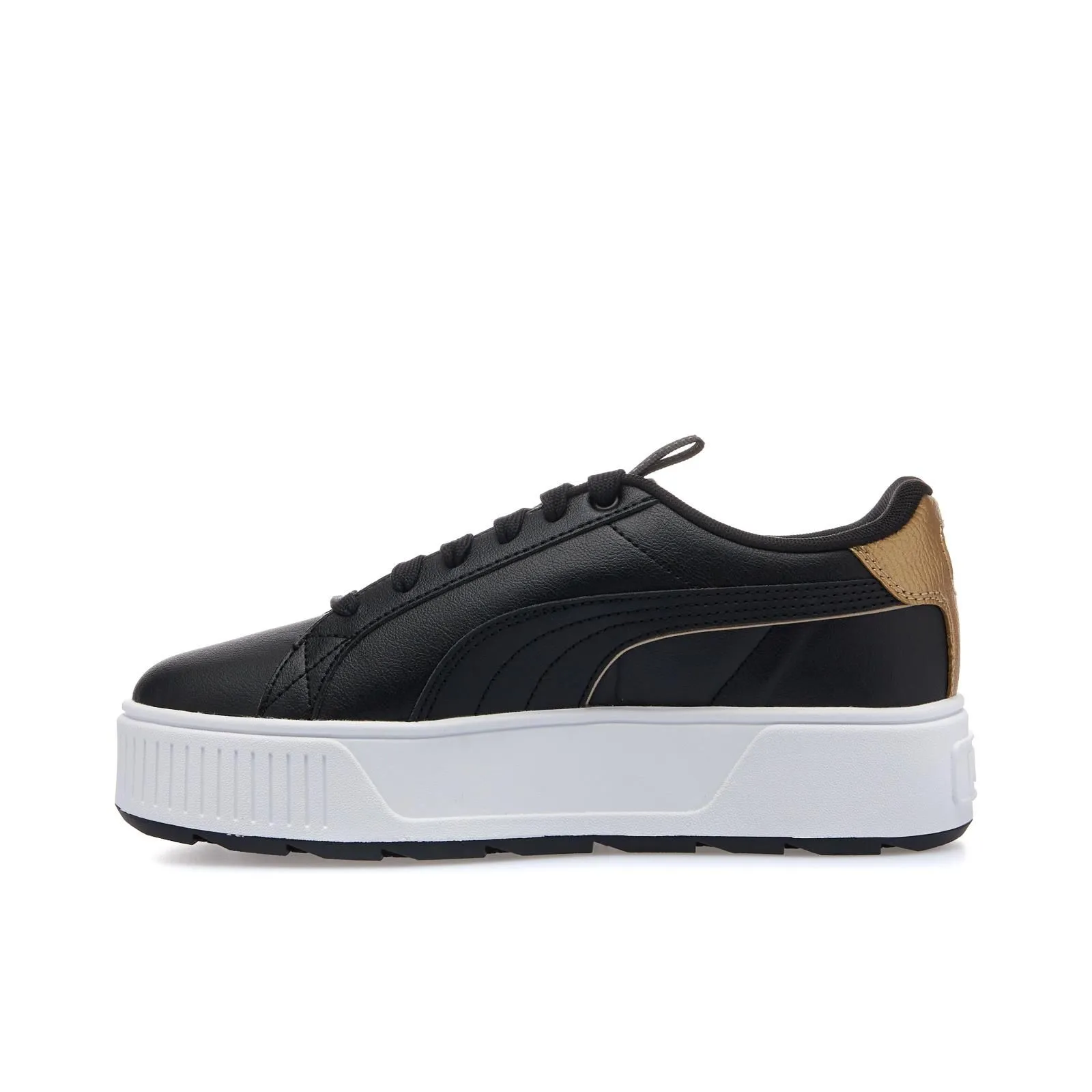 Sneakers nere tennis con platform da donna karmen pop up metallics