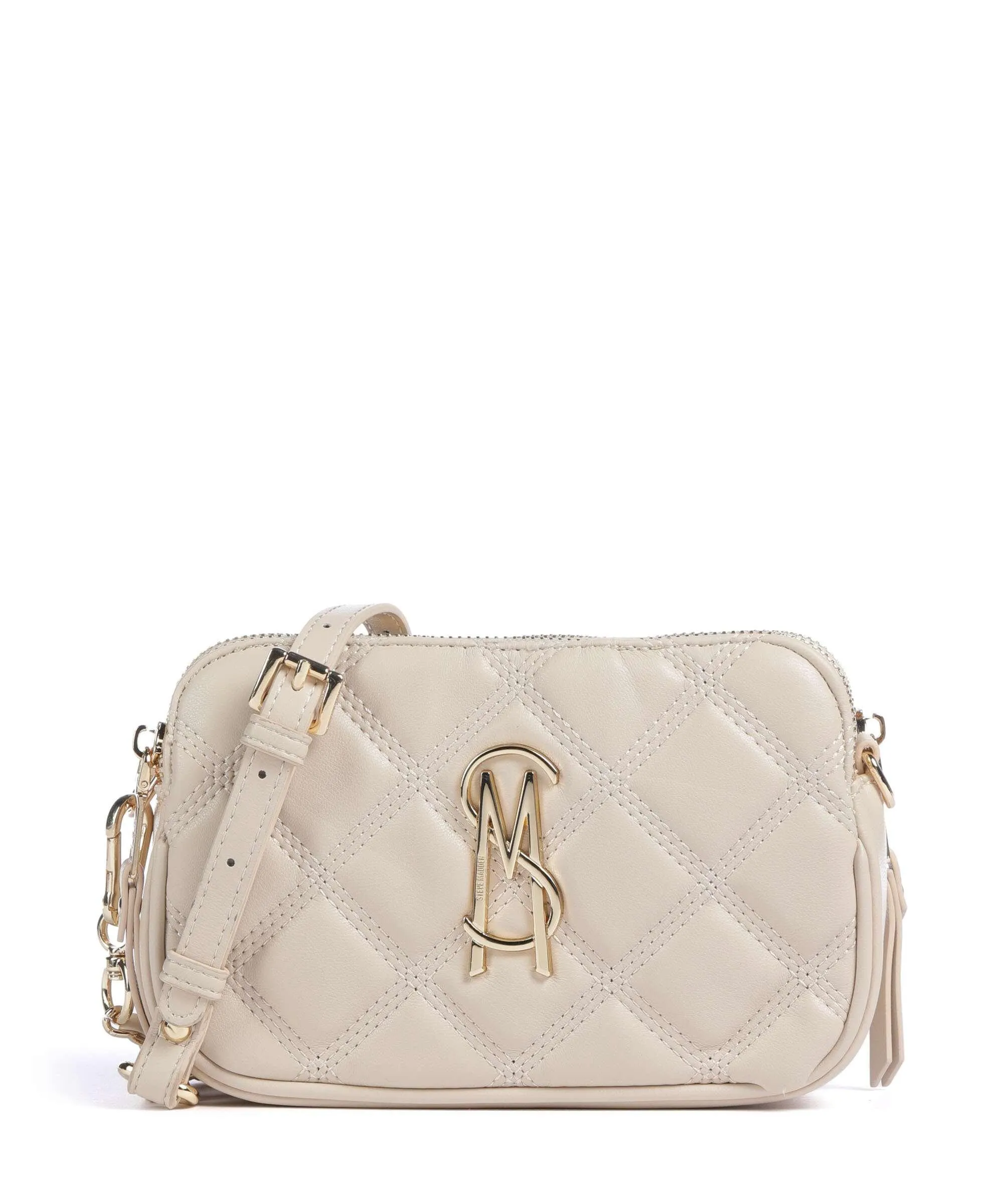  Steve Madden BMARVIS Borsa a tracolla pelle sintetica beige  