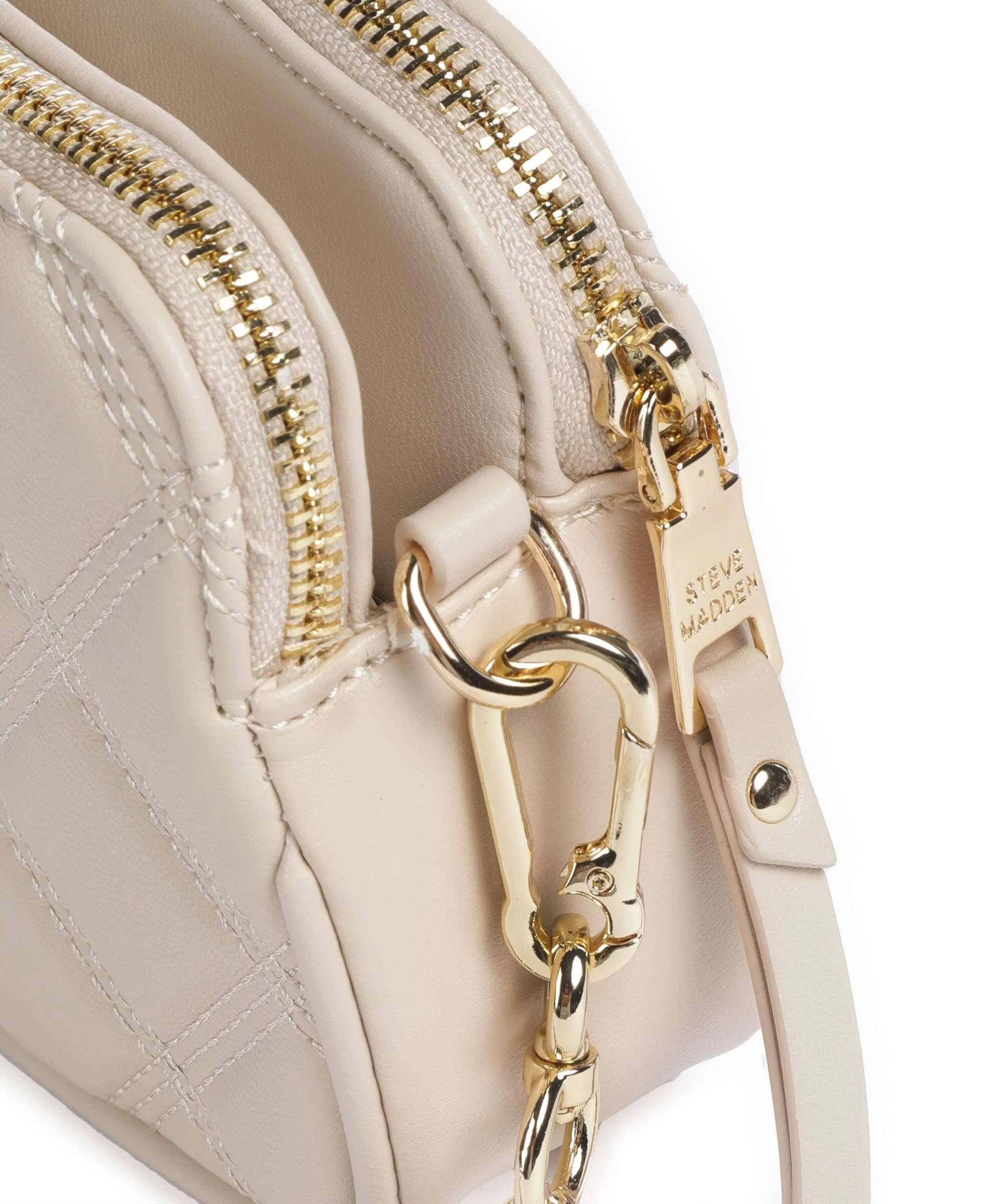  Steve Madden BMARVIS Borsa a tracolla pelle sintetica beige  