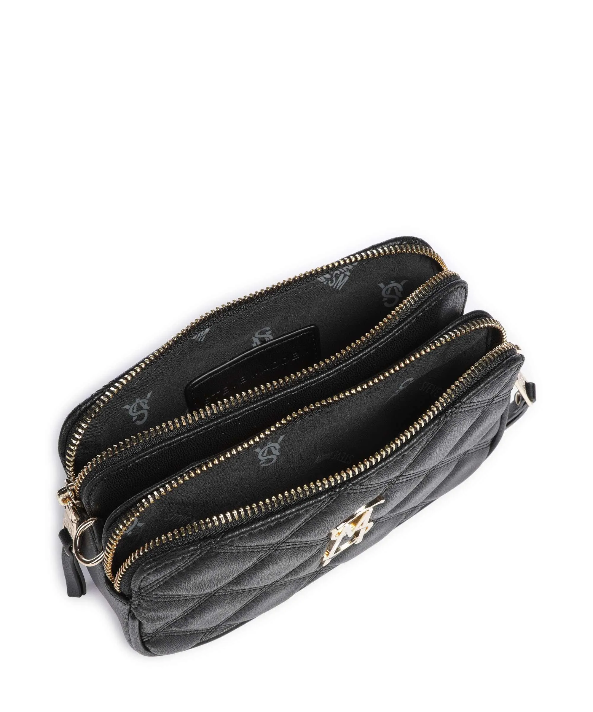  Steve Madden BMARVIS Borsa a tracolla pelle sintetica nero  