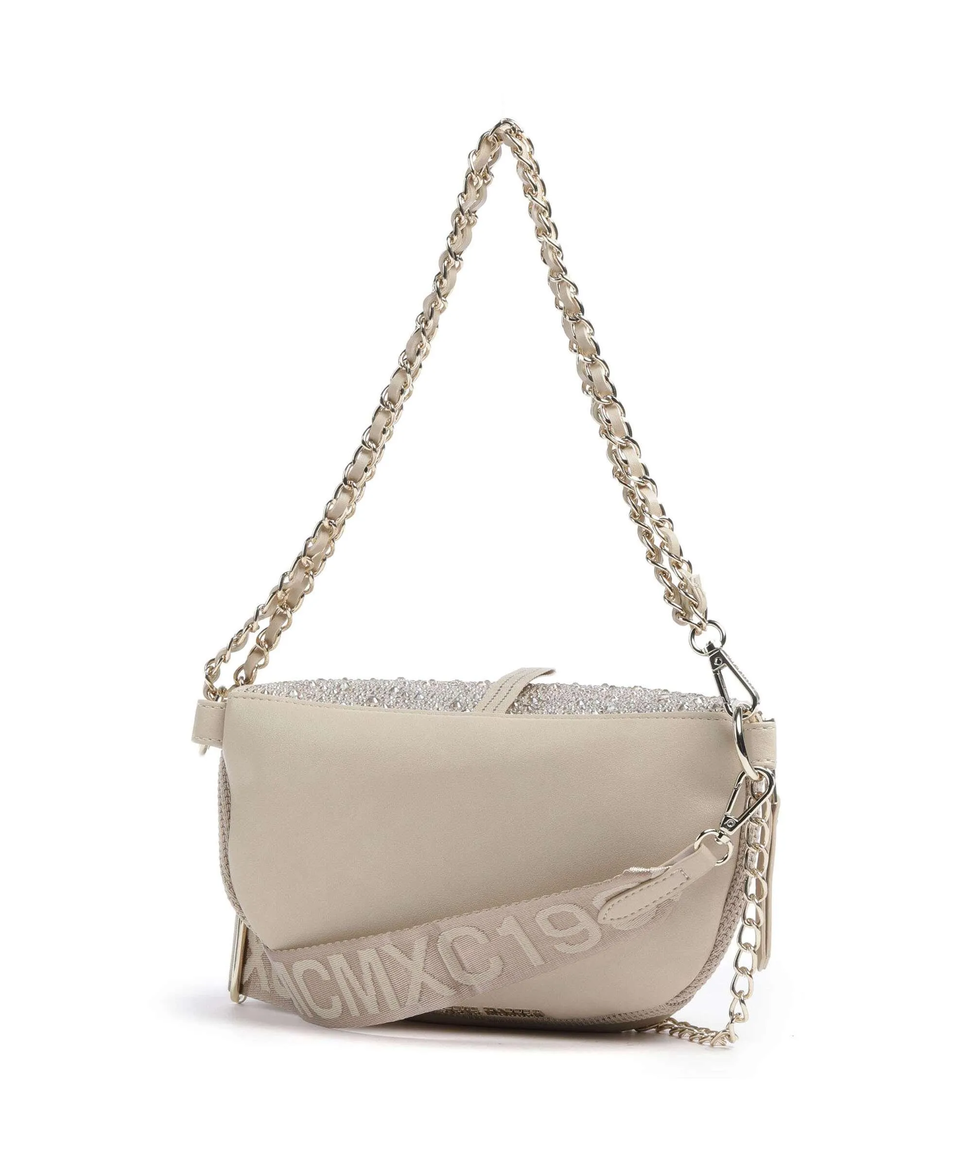  Steve Madden BMAXIMA Borsa a tracolla poliuretano, poliestere beige  