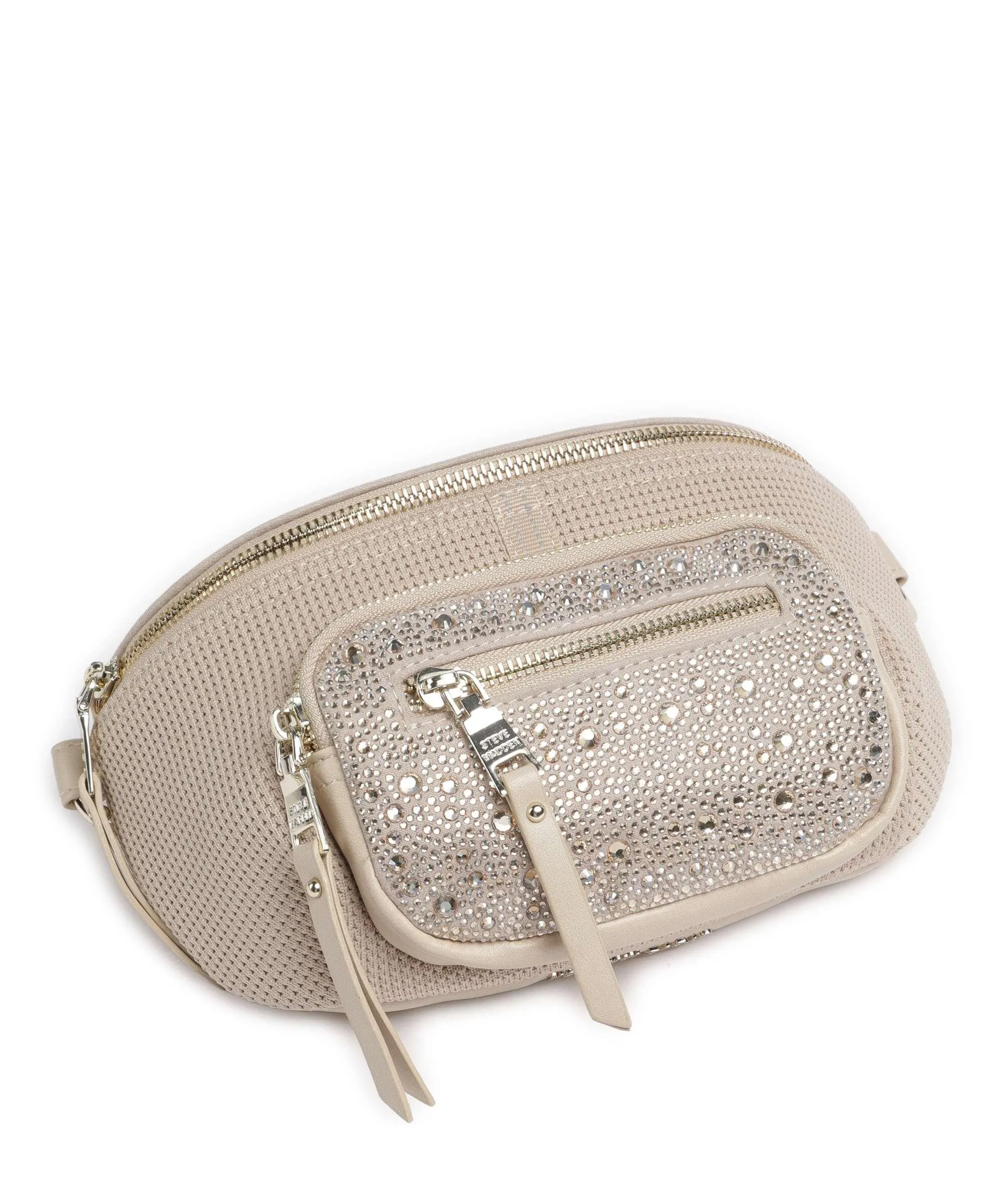  Steve Madden BMAXIMA Borsa a tracolla poliuretano, poliestere beige  