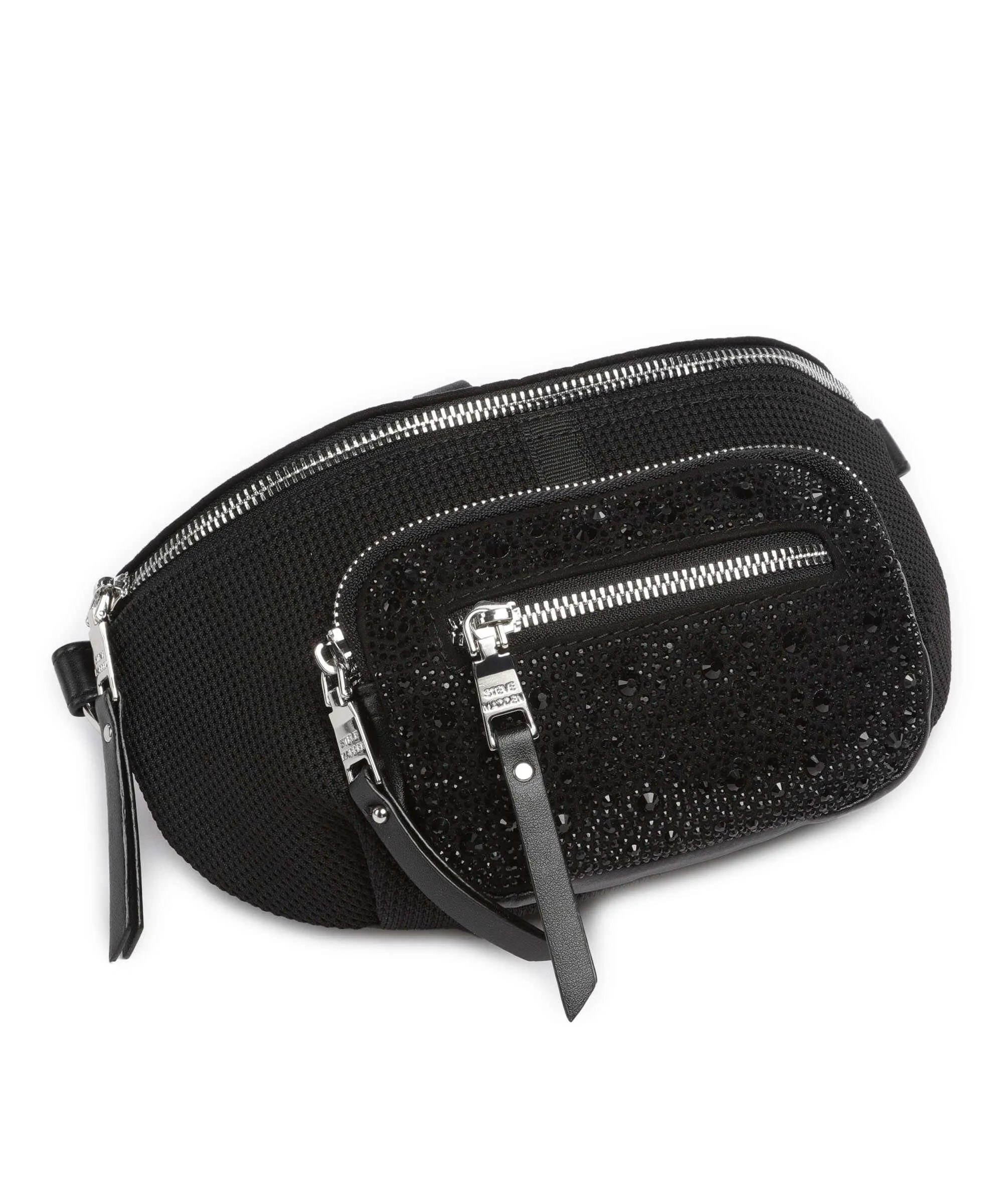  Steve Madden BMAXIMA Borsa a tracolla poliuretano, poliestere nero  