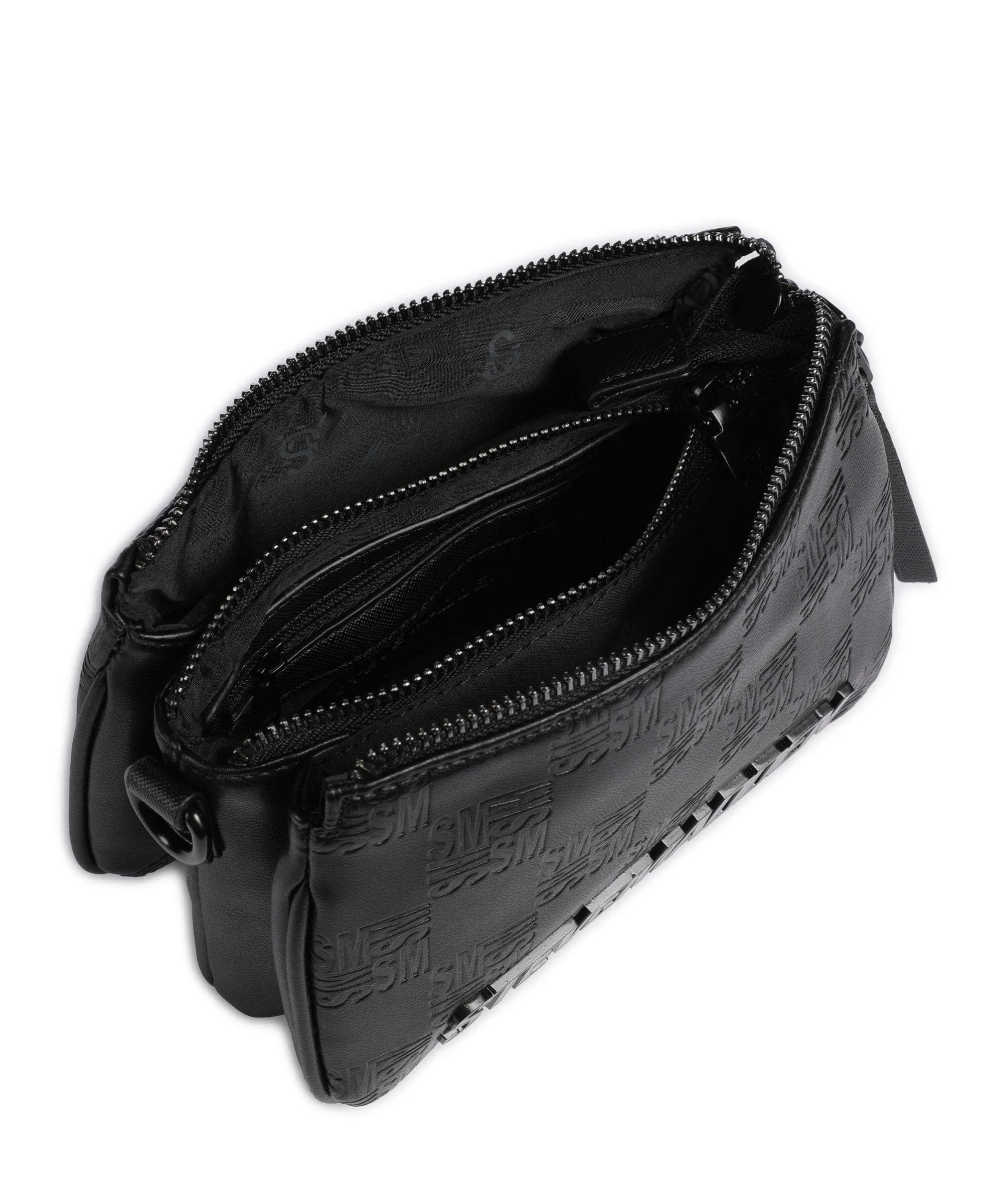  Steve Madden BMINIROY Borsa a tracolla pelle sintetica nero  