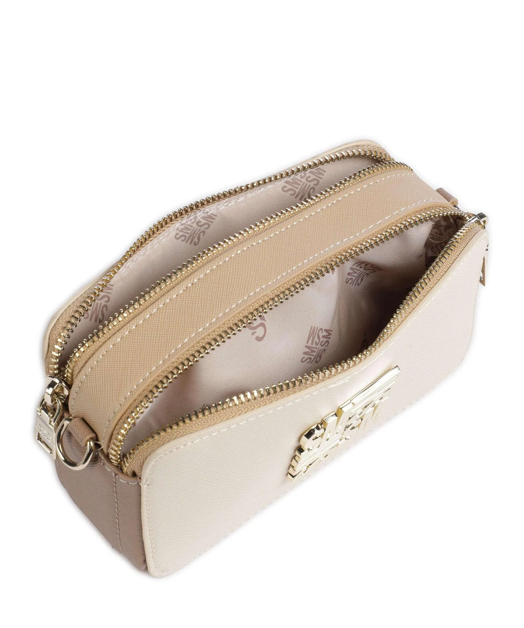  Steve Madden BRISA Borsa a tracolla pelle sintetica beige  