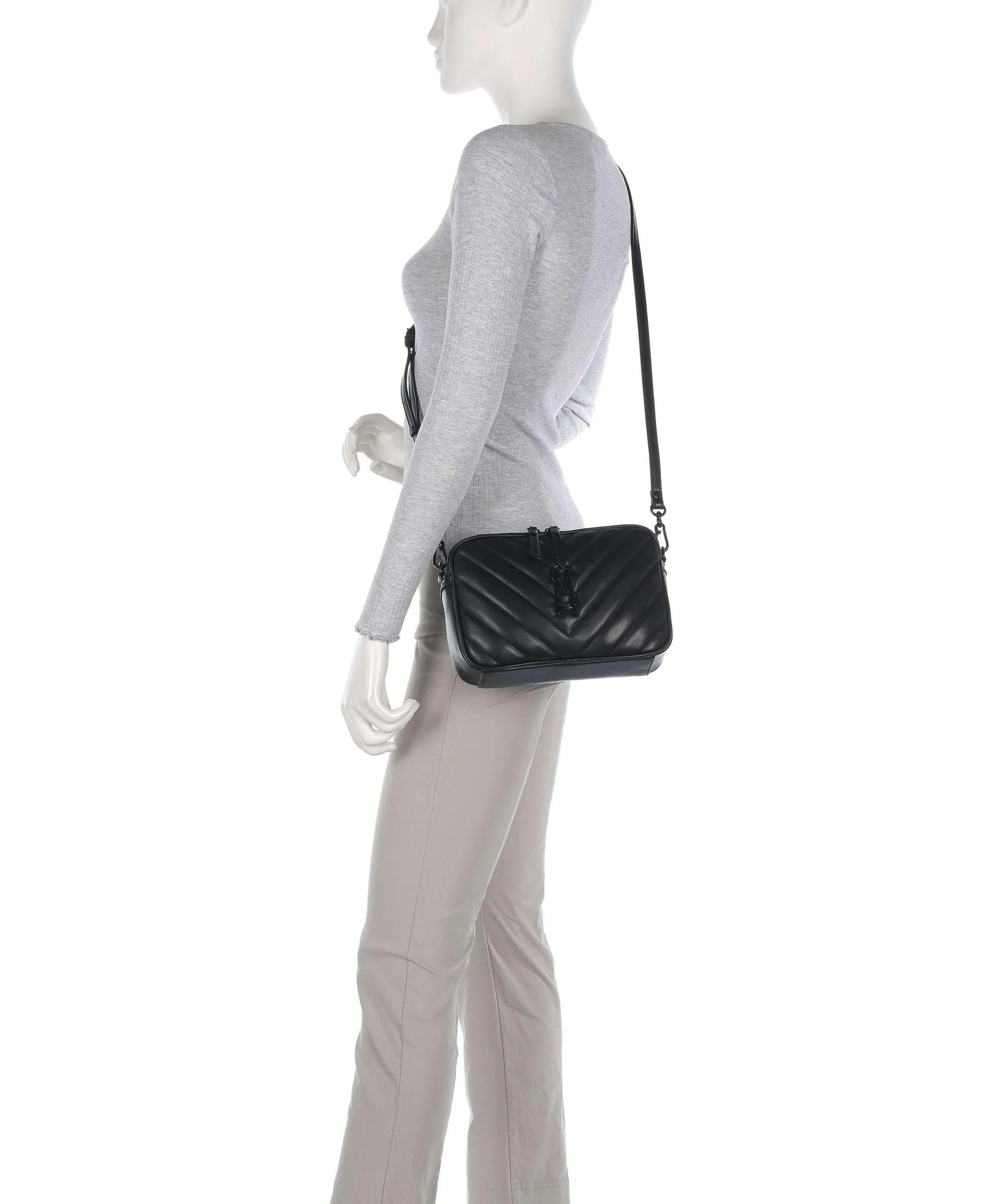 Steve Madden BZIRIA Borsa a tracolla pelle sintetica nero  