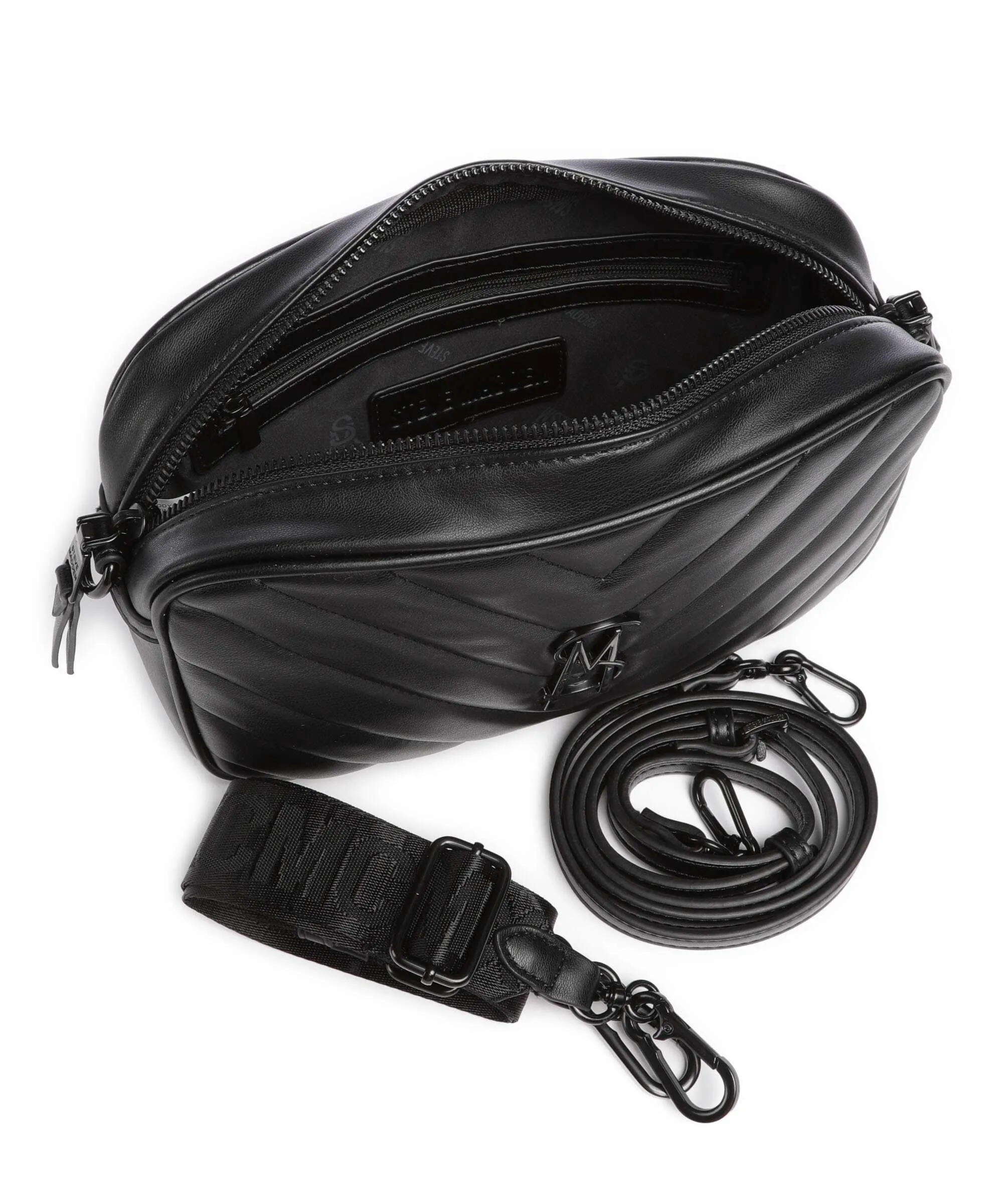  Steve Madden BZIRIA Borsa a tracolla pelle sintetica nero  