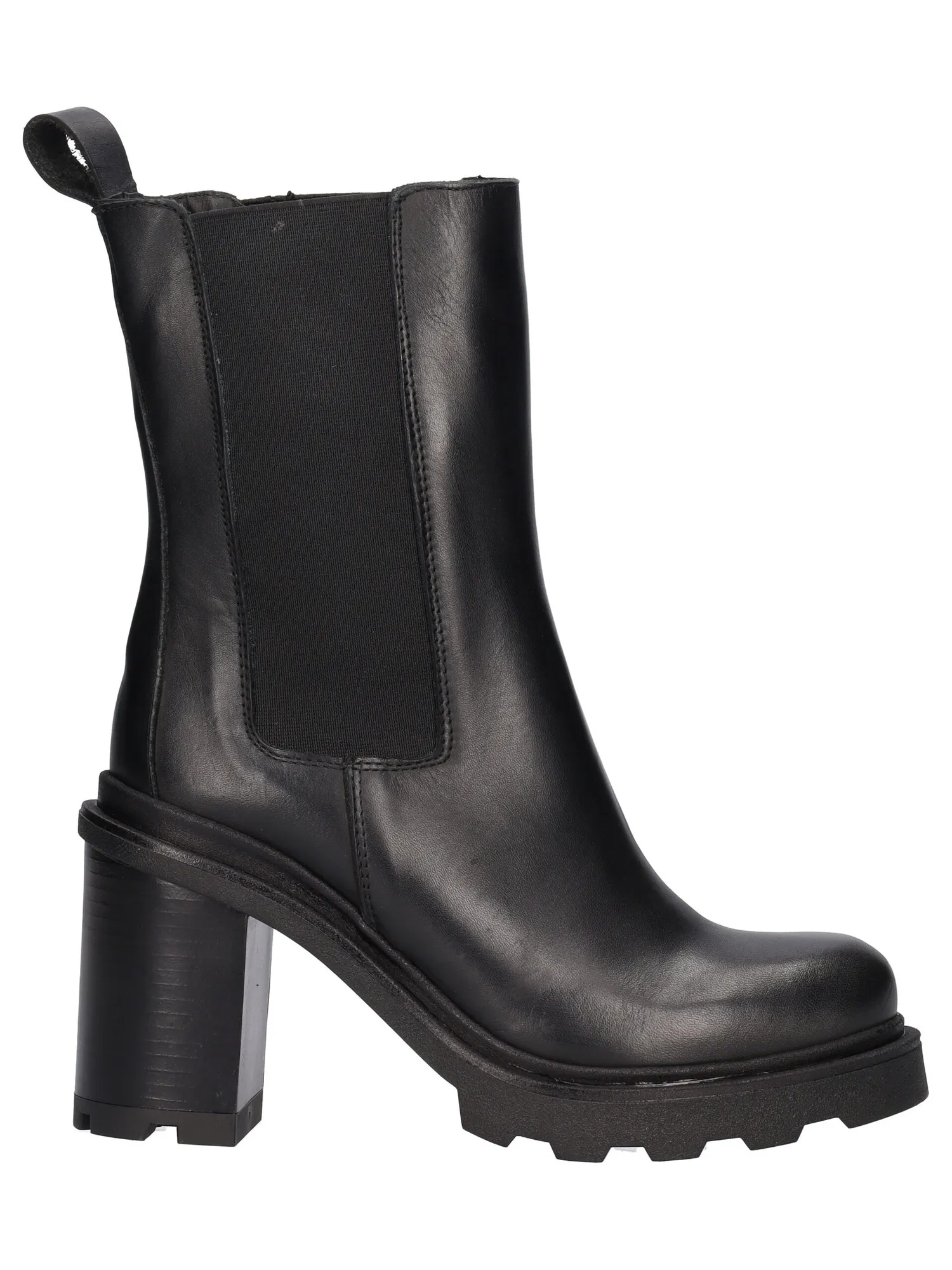Stivaletto tacco largo Albachiara da donna nero