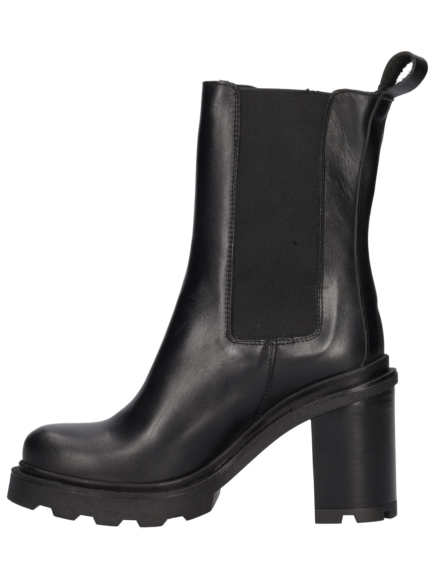Stivaletto tacco largo Albachiara da donna nero