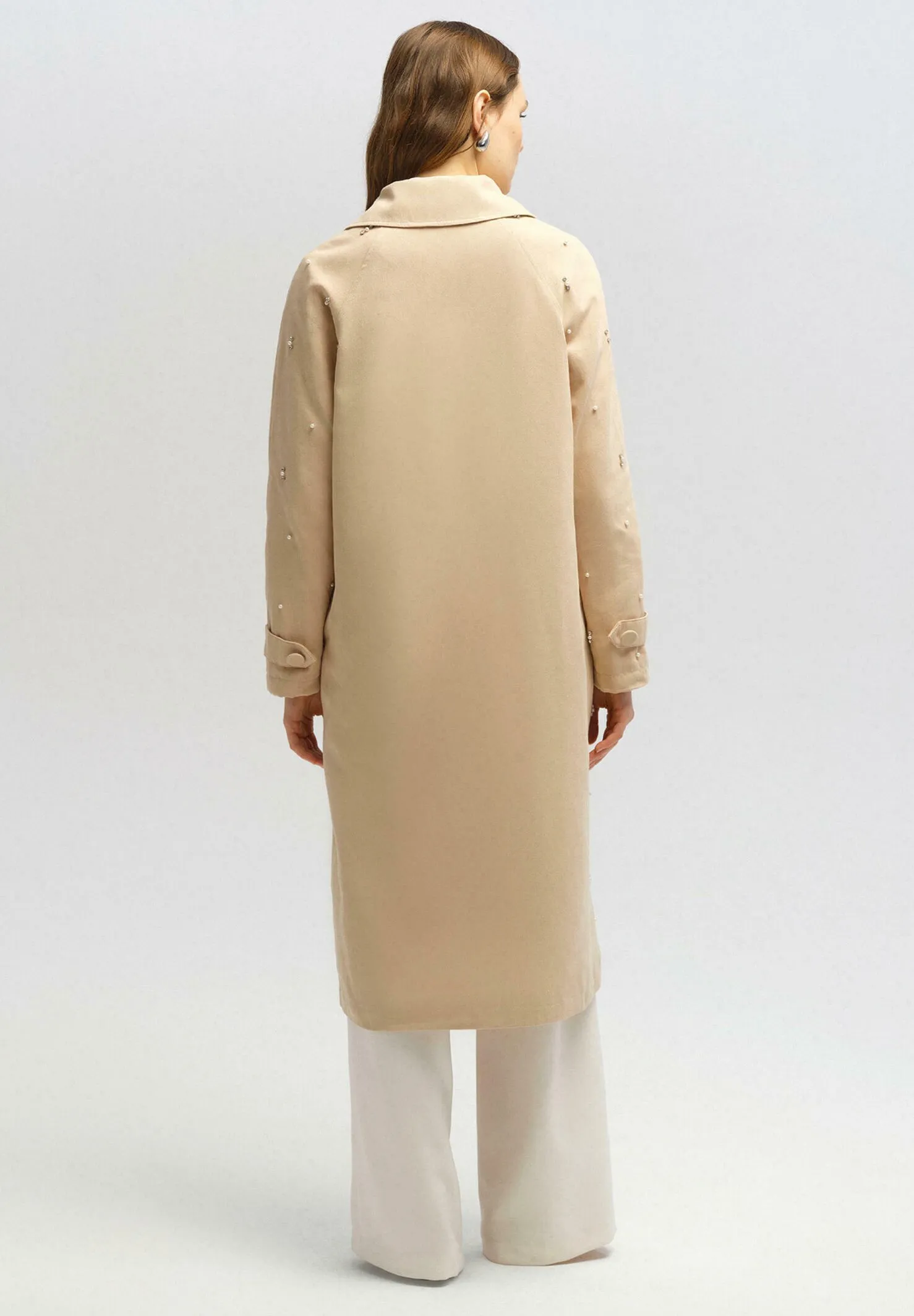 STONE-EMBELLISHED - Trench