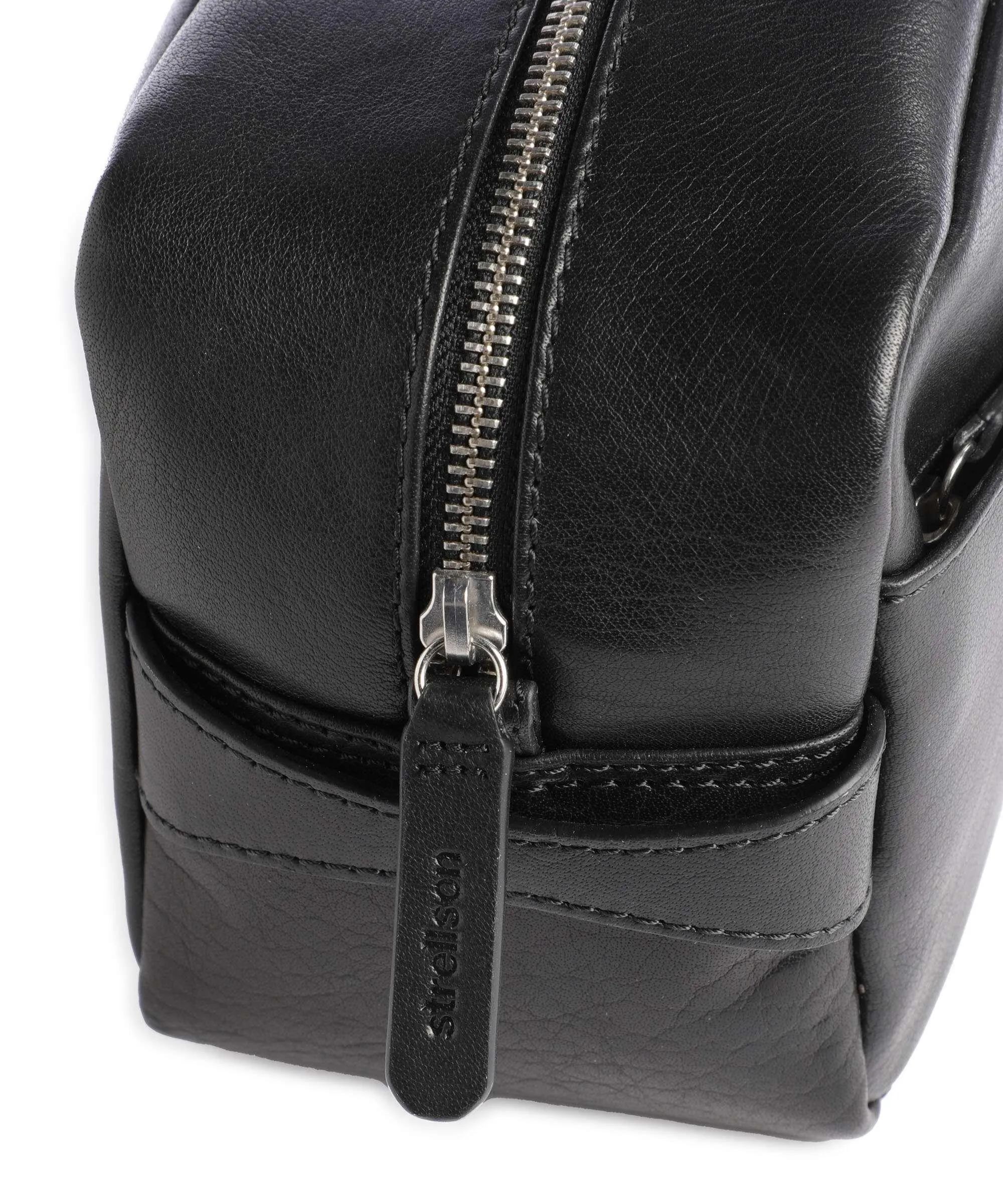  Strellson Kenley Dick Borsa da toilette nero 24 cm  