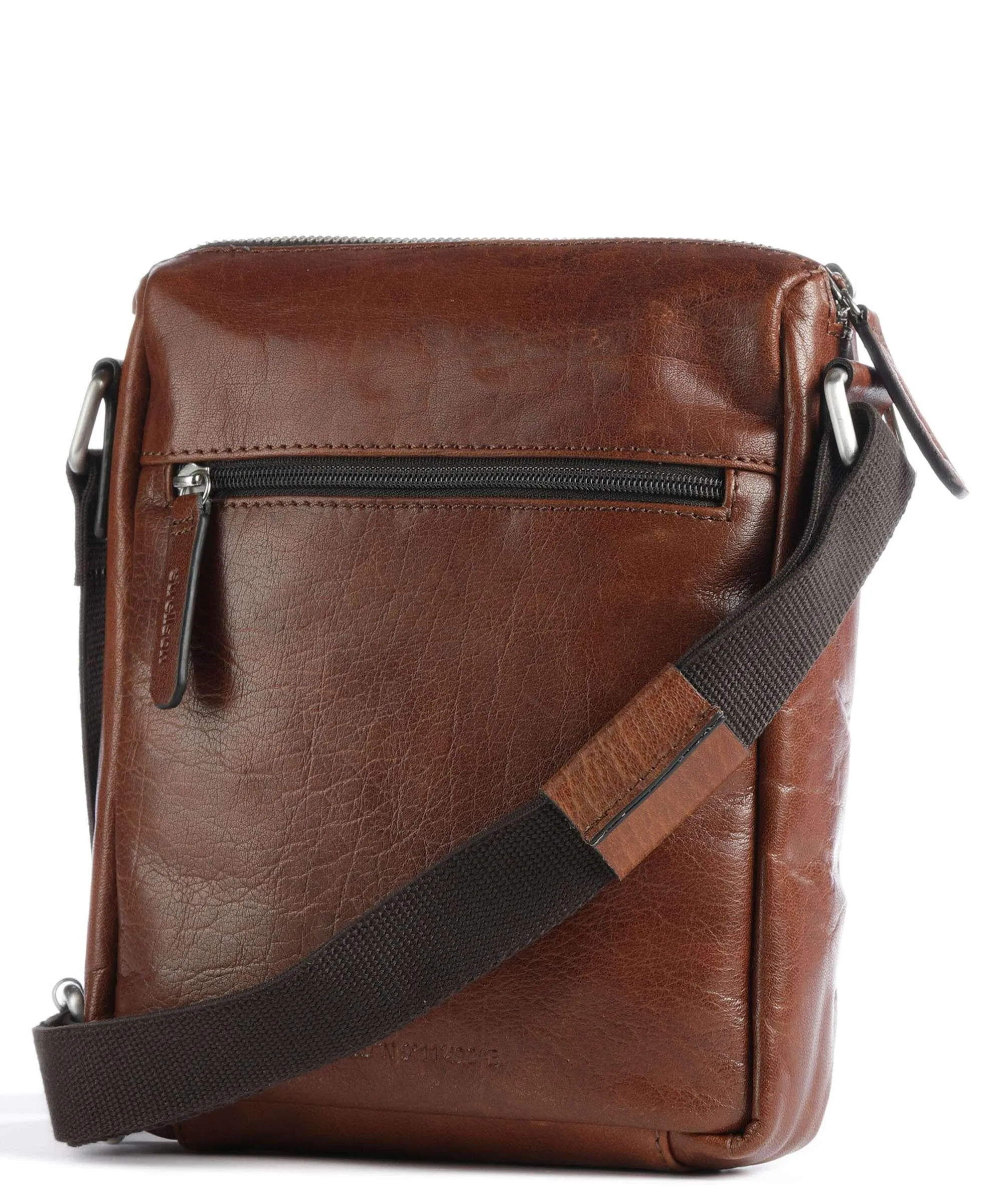  Strellson Kenley Olbin Borsa a tracolla pelle di bufalo cognac  