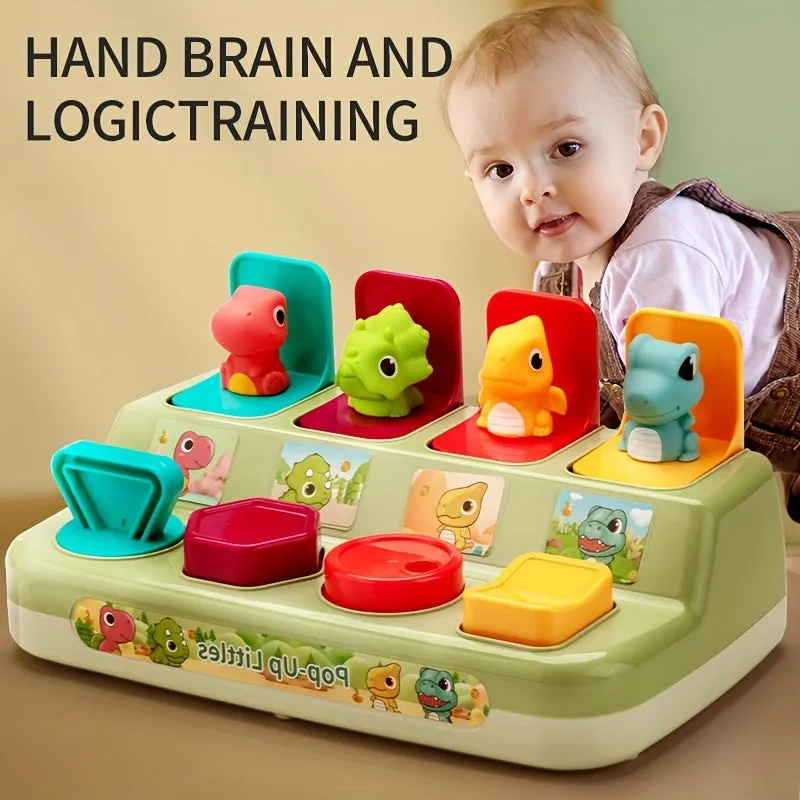 Sviluppa il pensiero logico e le abilità motorie del tuo bambino con questa divertente ed educativa scatola a sorpresa a forma d