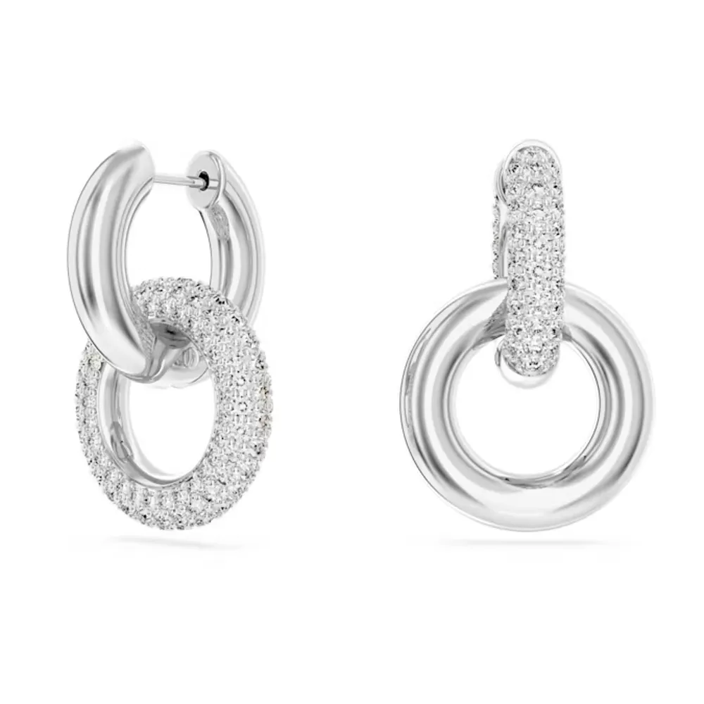 Swarovski Orecchini a cerchio Dextera