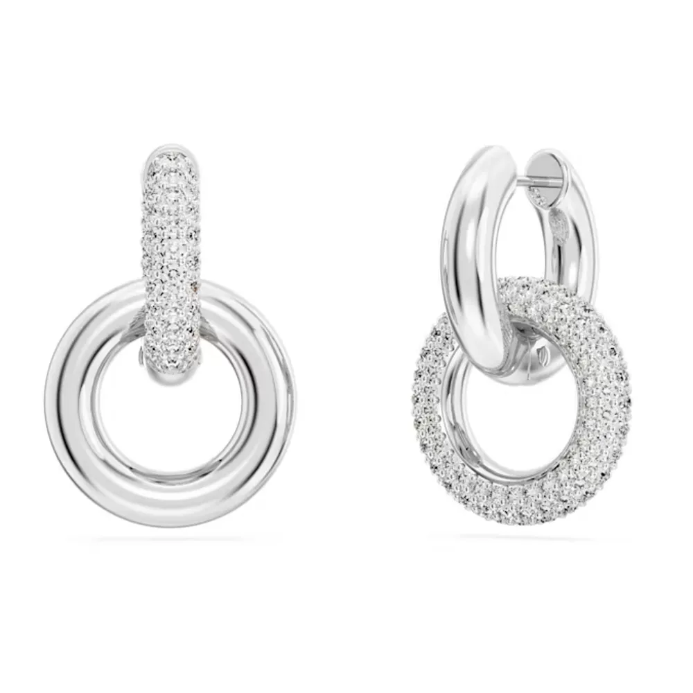 Swarovski Orecchini a cerchio Dextera