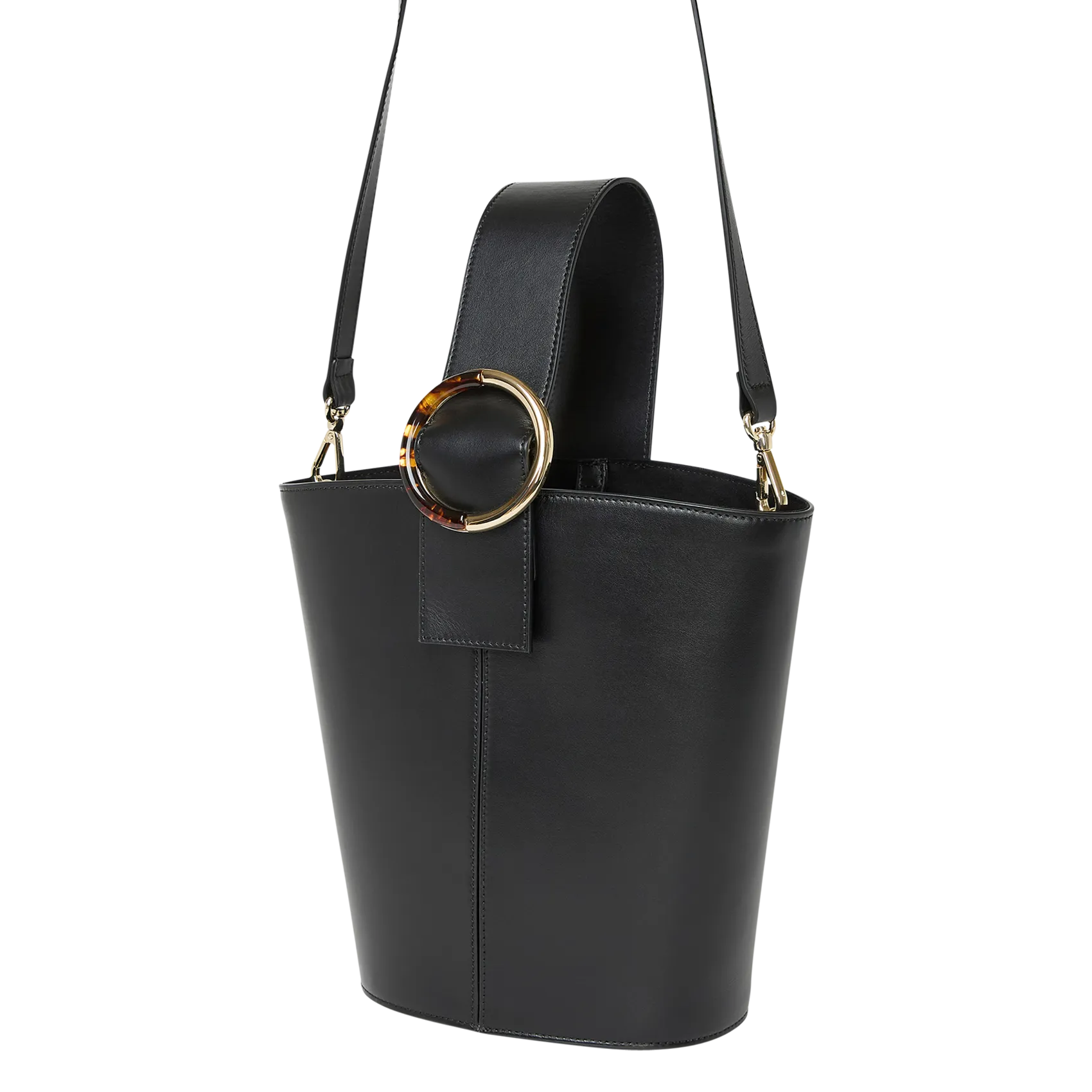  TARA JARMON   SOPHIE - Borsa a secchiello in pelle | Nero