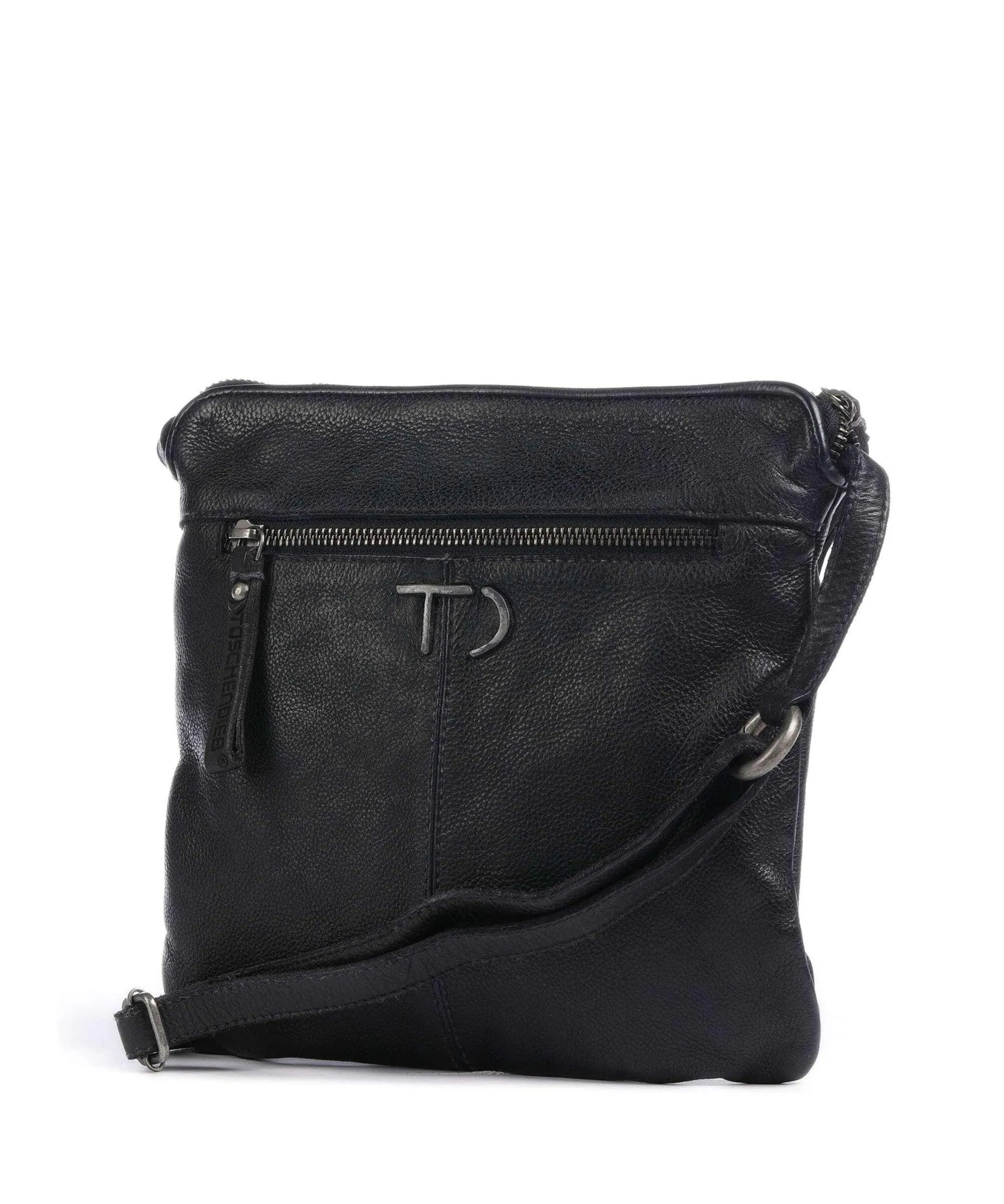  Taschendieb Wien Am Bauernmarkt 5 Borsa a tracolla pelle di vacchetta grana navy  