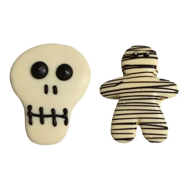 Tavoletta di cioccolato di Halloween ripiena di nuvola 30 gr - Dekora - 1 unità