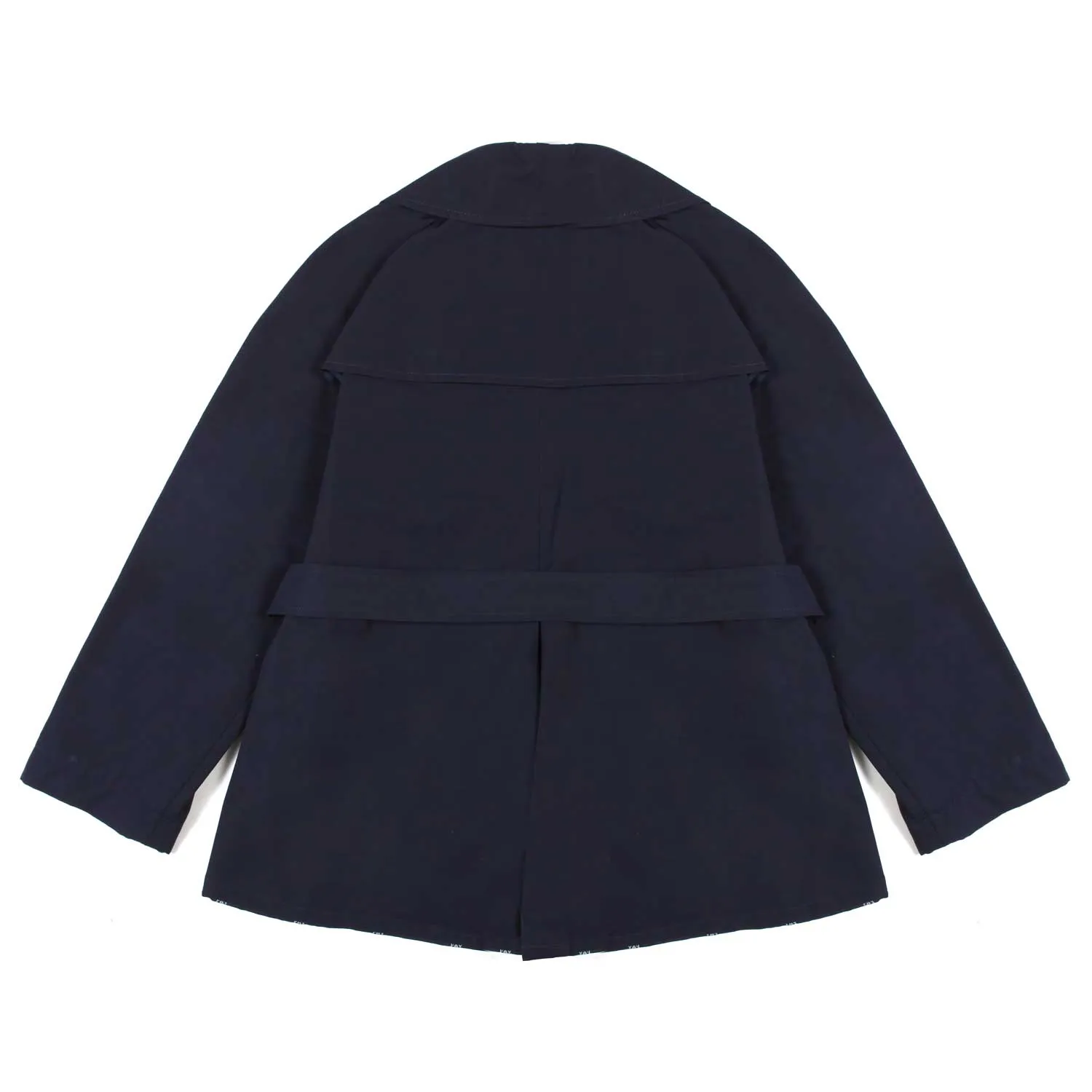 Trench Coat Blu Notte Bambina E Teenager