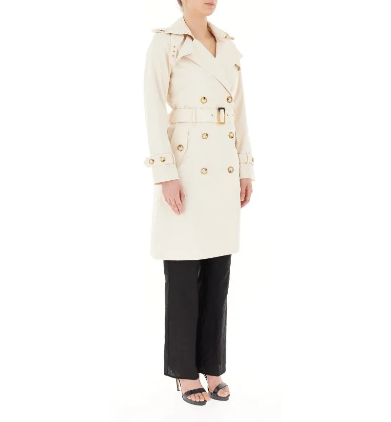 Trench con cintura