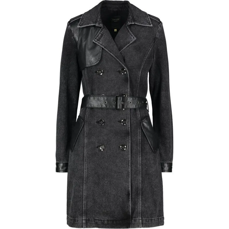 Trench in denim