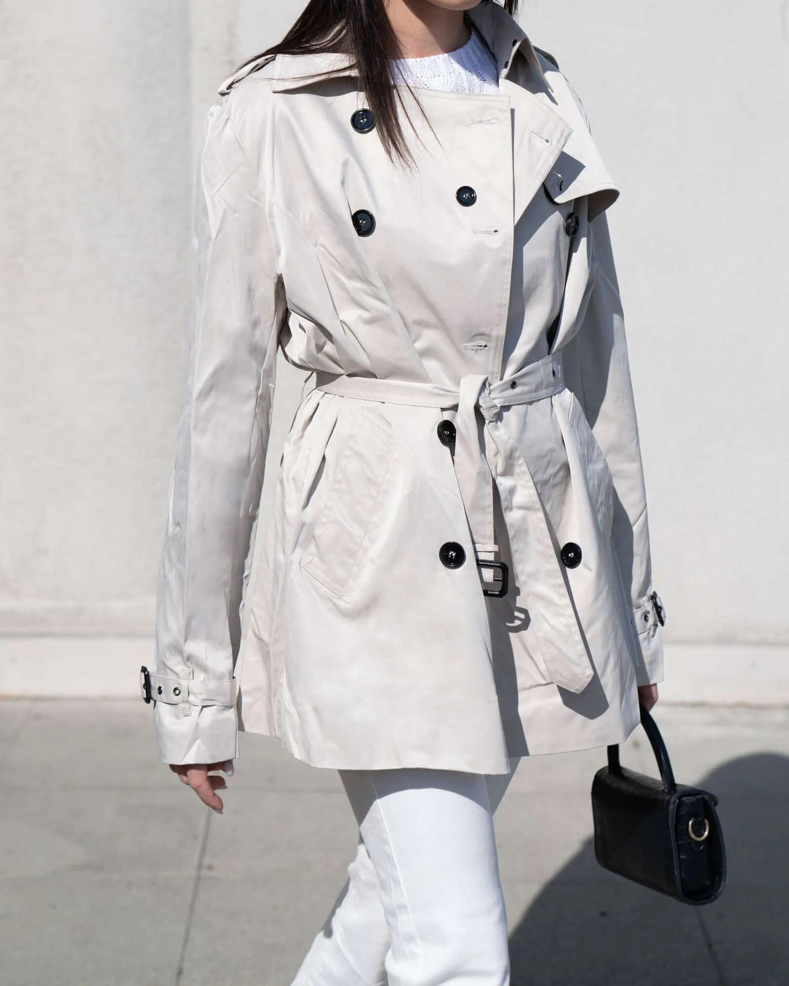Trench primaverile beige