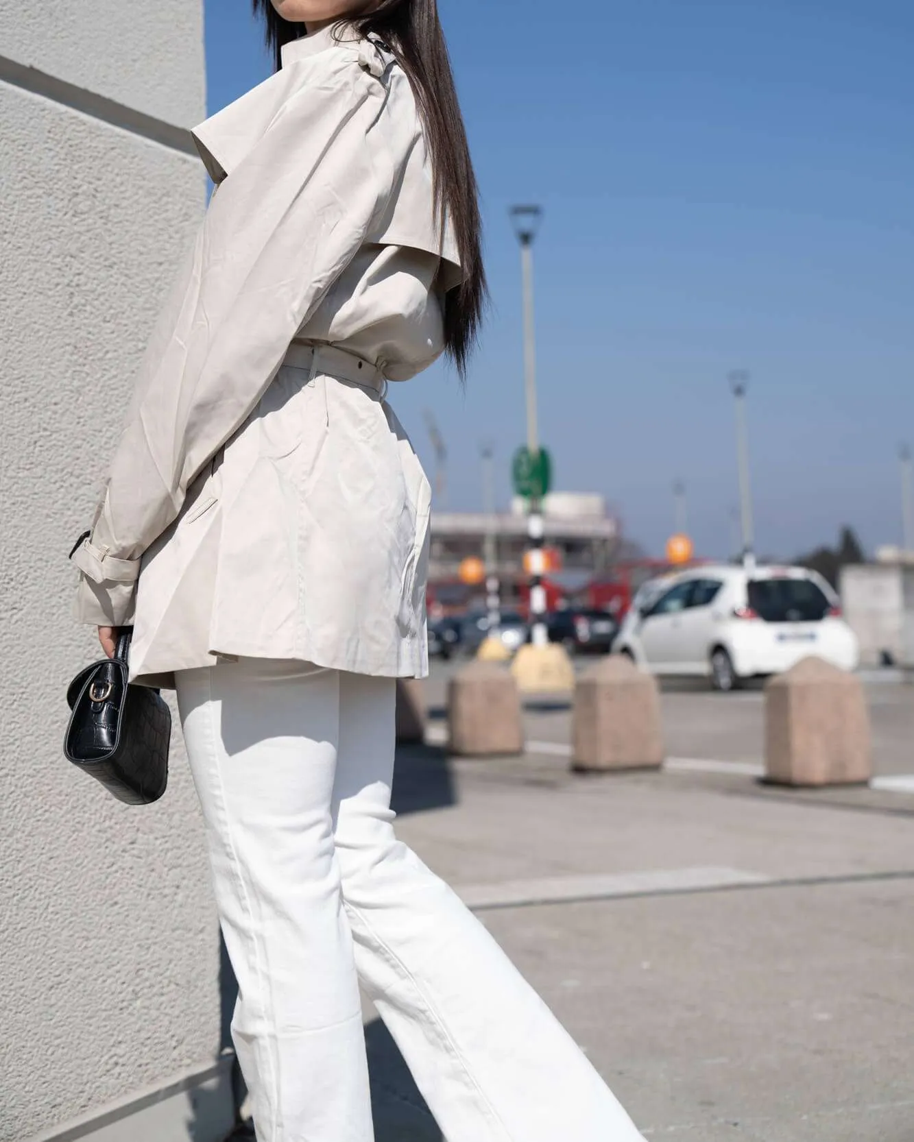 Trench primaverile beige