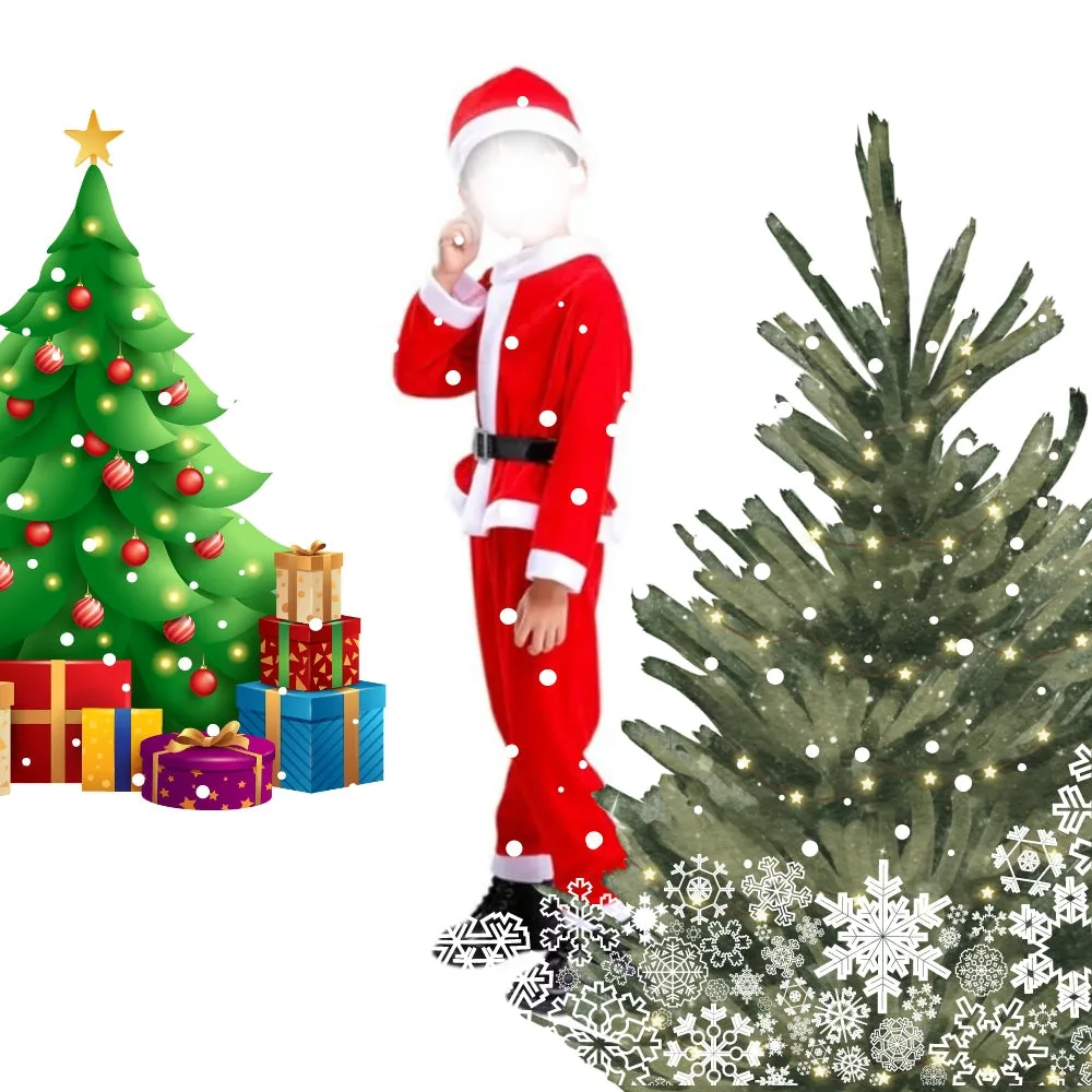 Vestito da Babbo Natale per Bambini, formato Kids