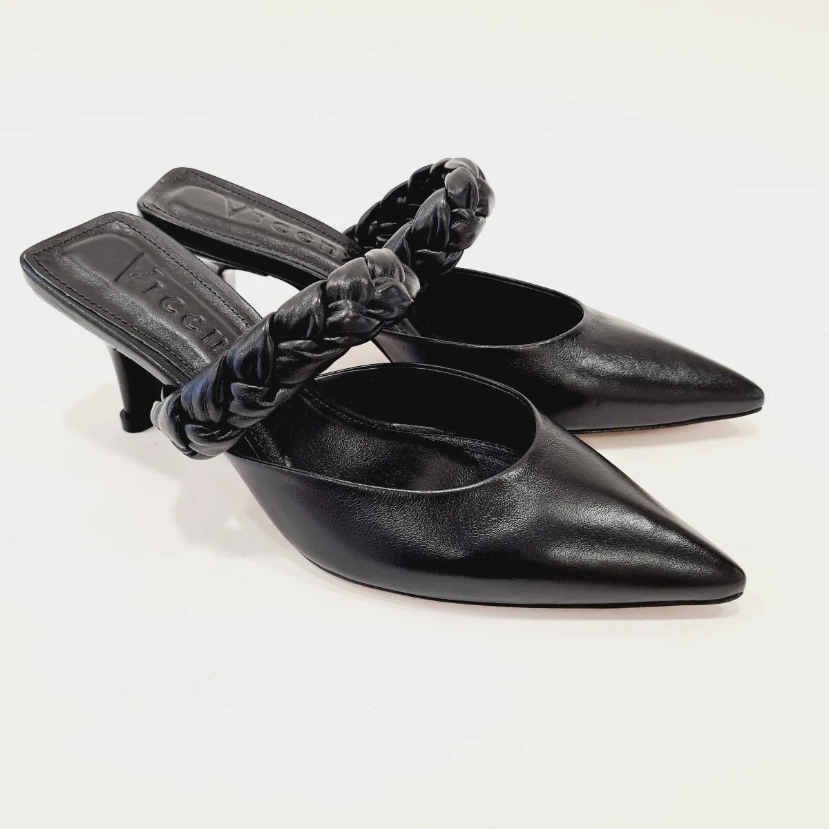 Vicenza Sandalo tacco alto 6,5 cm Pelle Nero rif.90