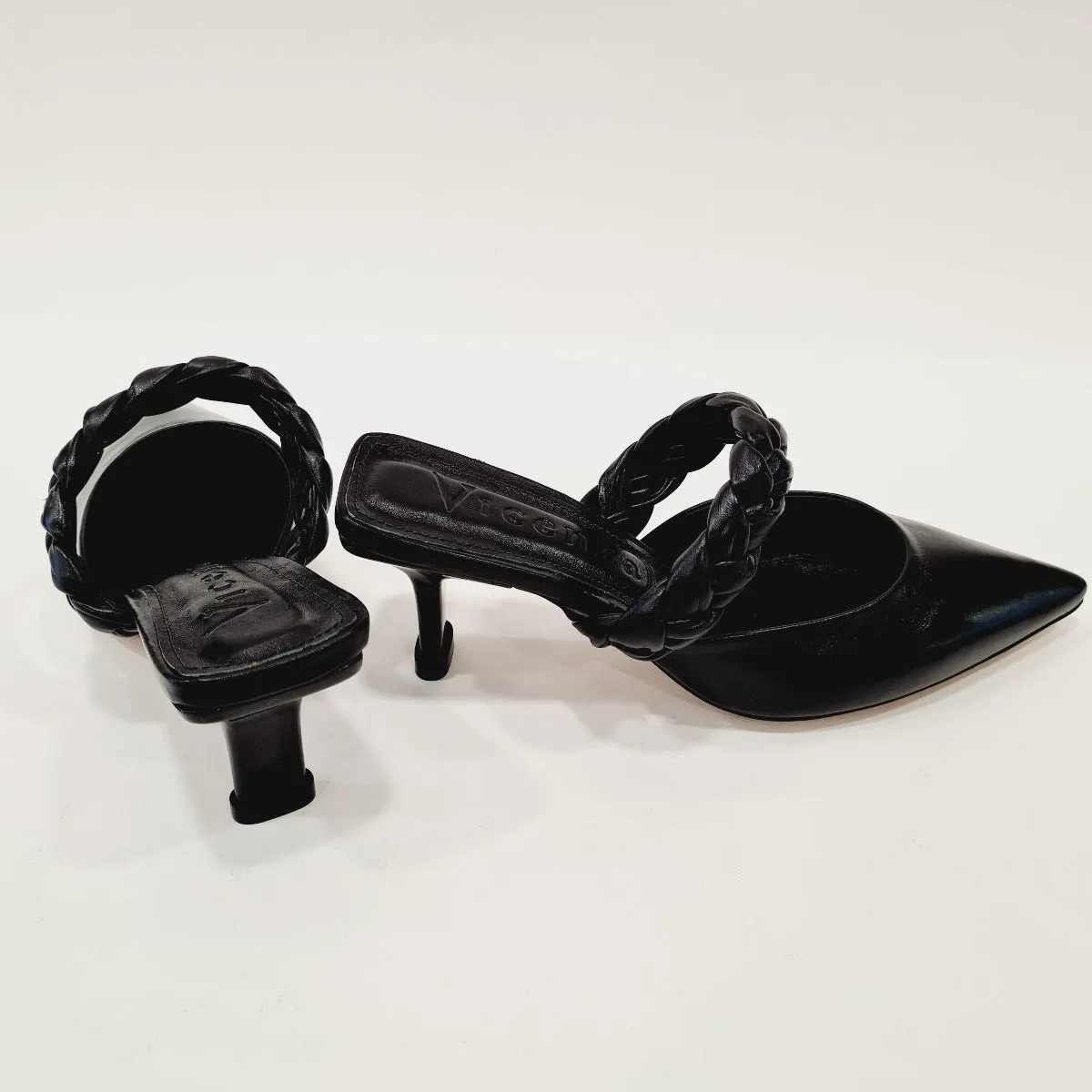 Vicenza Sandalo tacco alto 6,5 cm Pelle Nero rif.90
