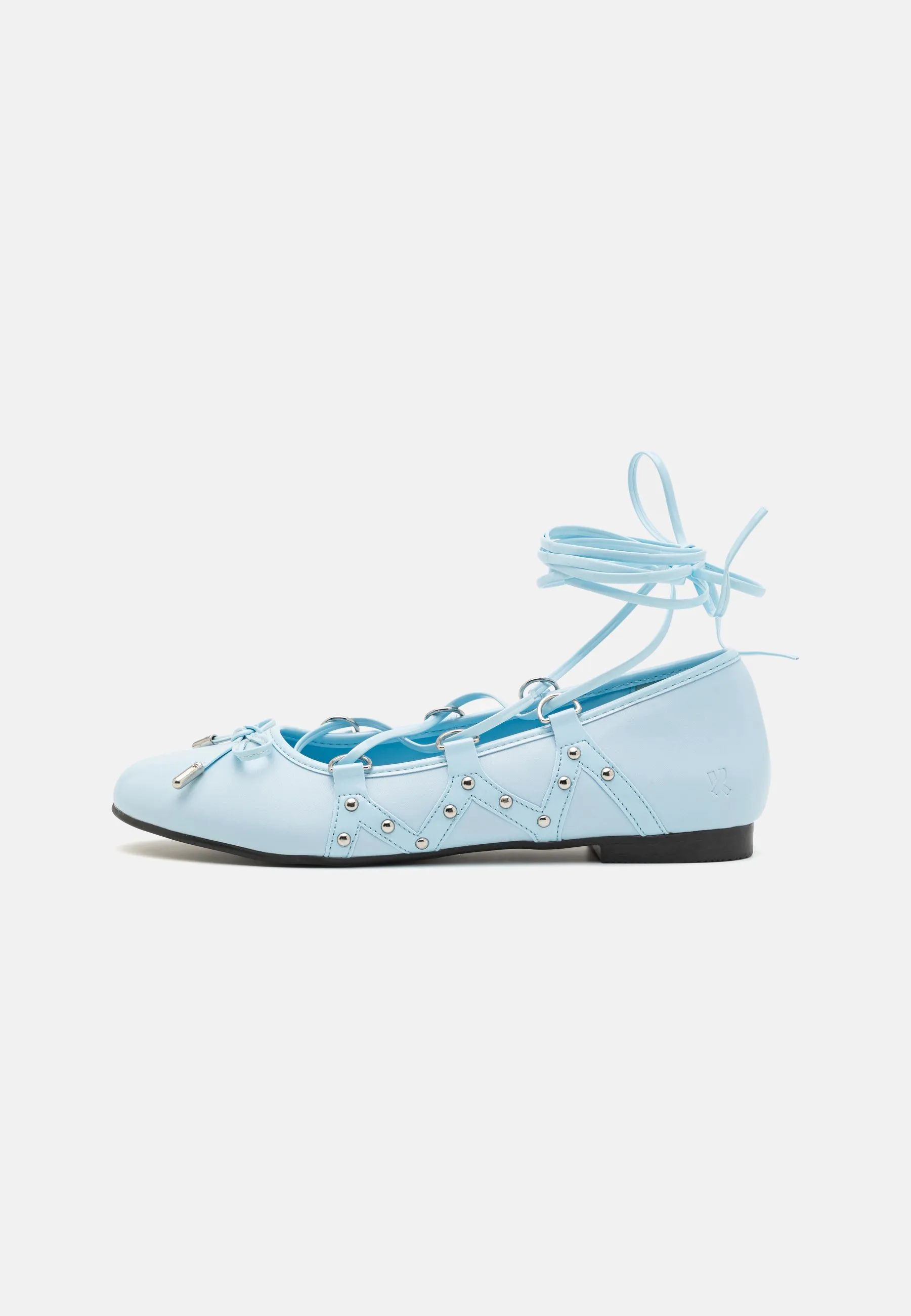 VIOLETTA LACE UP FLAT BALLET SHOES - Ballerine con cinturino