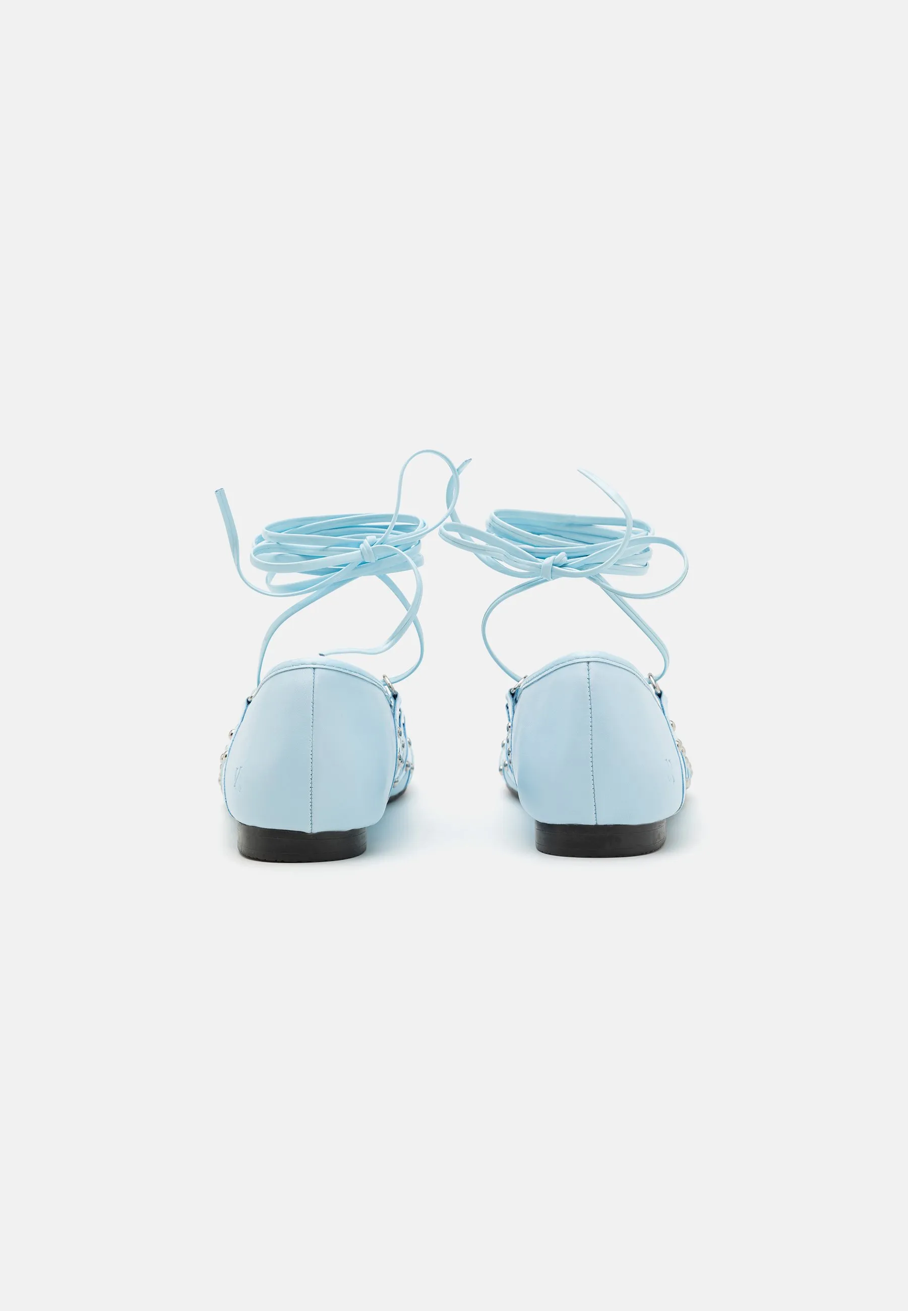VIOLETTA LACE UP FLAT BALLET SHOES - Ballerine con cinturino