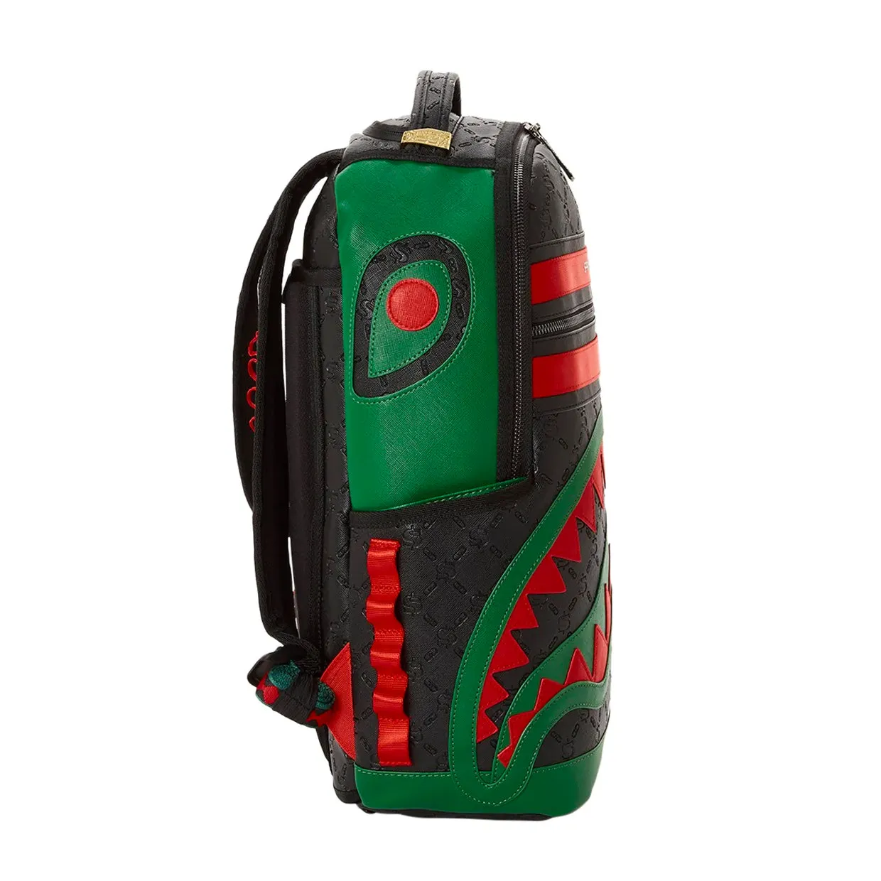 Zaino Sprayground Deniro DLXVF Nero / Rosso / Verde