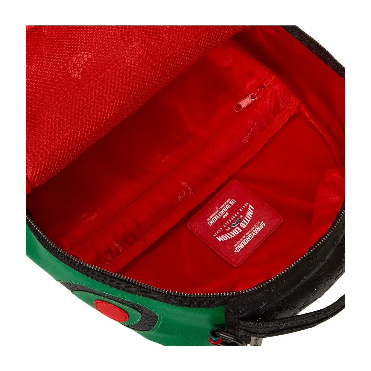 Zaino Sprayground Deniro DLXVF Nero / Rosso / Verde
