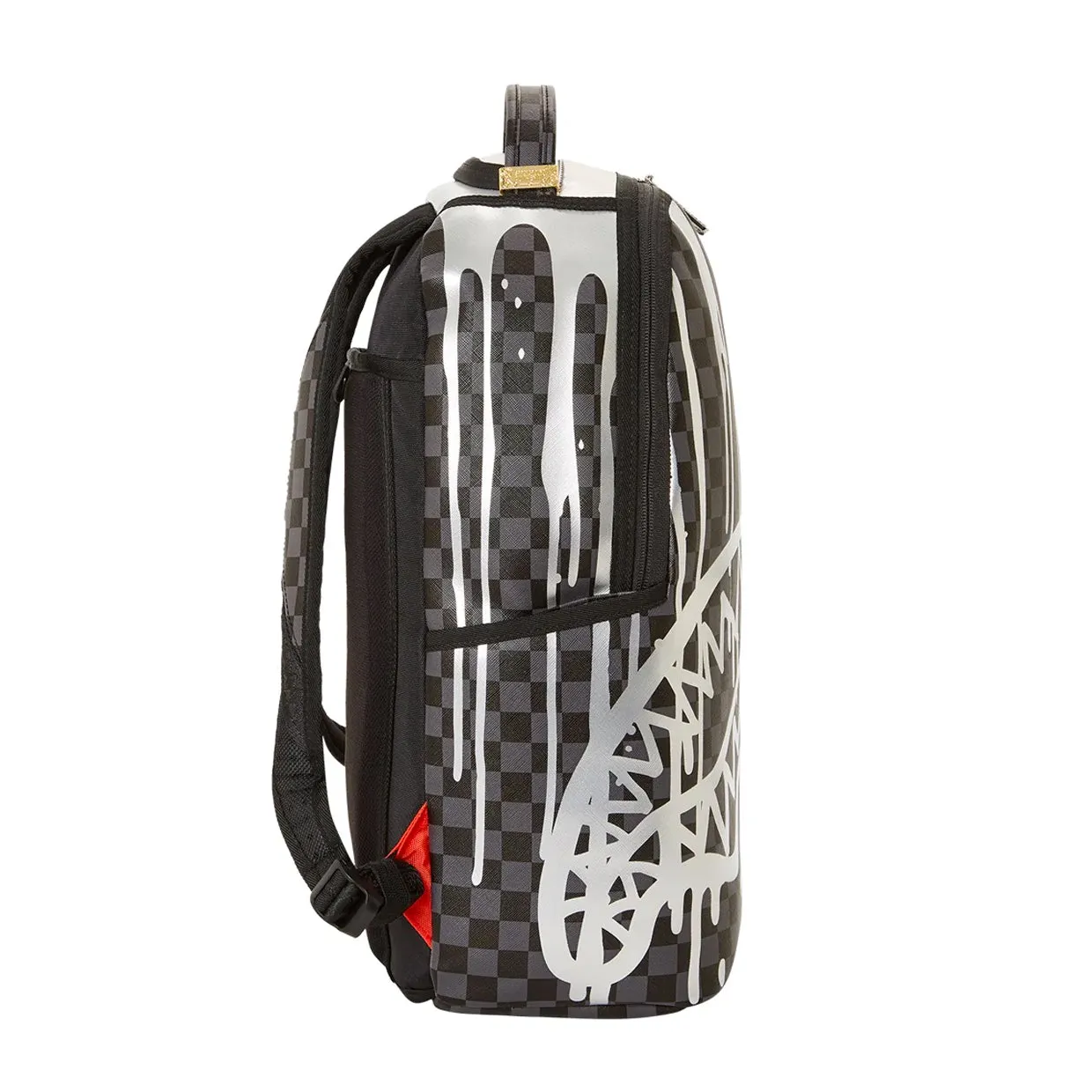Zaino Sprayground Platinum Drips Nero / Argento
